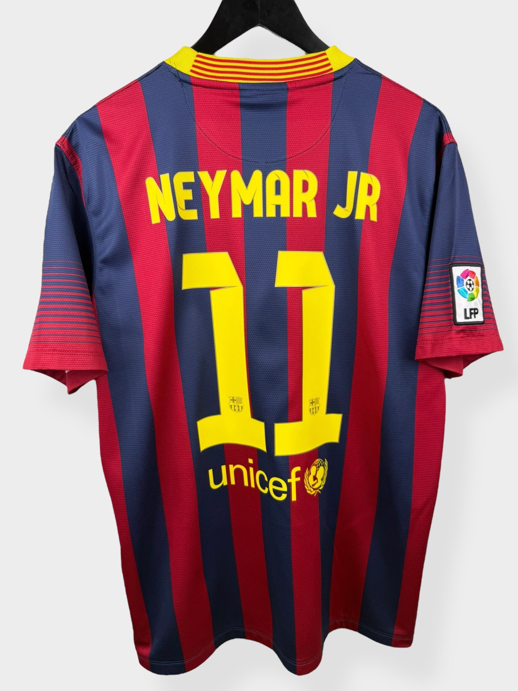 2013-14 BARCELONA HOME SHIRT NEYMAR JR. #11 L