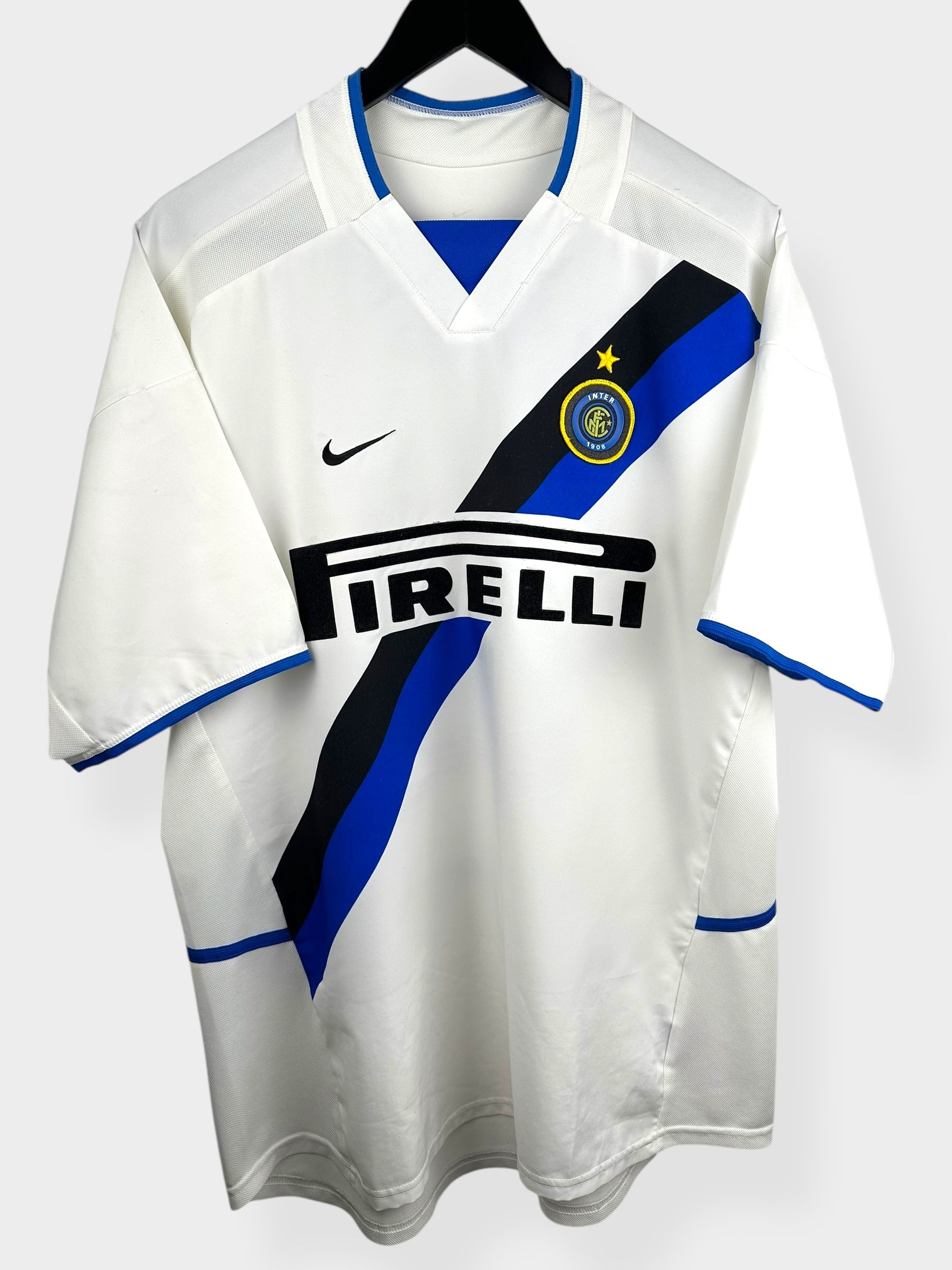 2002-03 INTER MILAN AWAY SHIRT ADRIANO #10 L