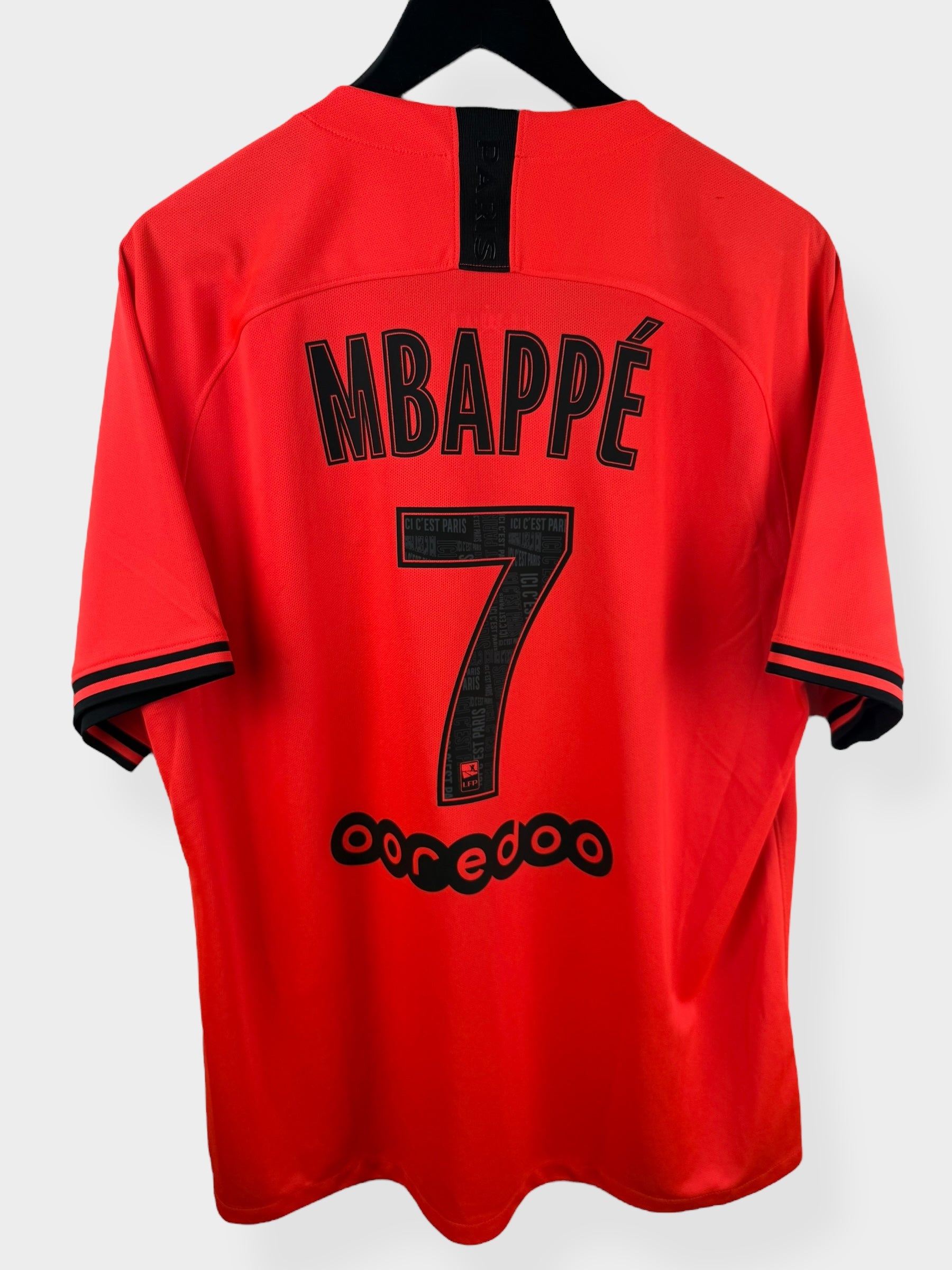 2019-20 PARIS SAINT-GERMAIN AUSWÄRTSTRIKOT MBAPPE #7 XL