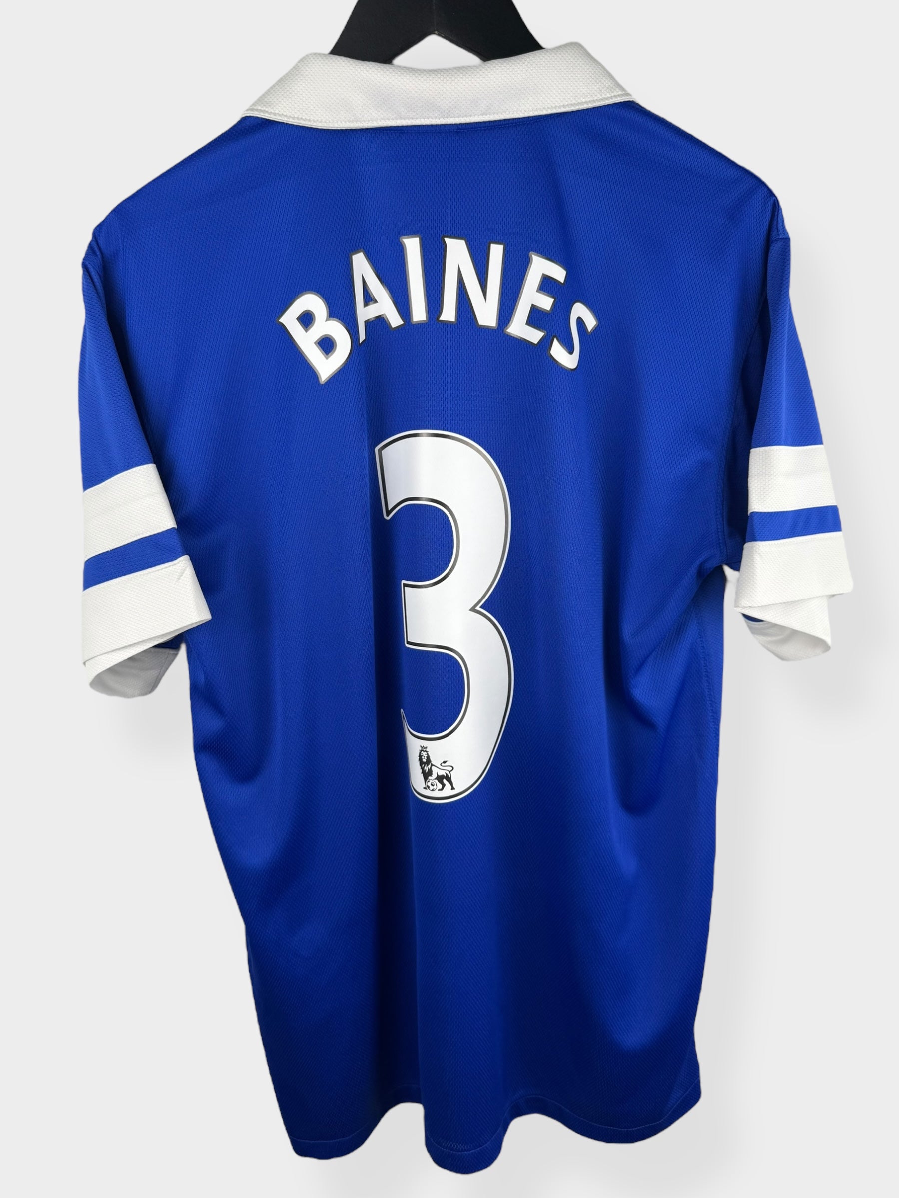 2013-14 EVERTON HOME SHIRT BAINES #3 L