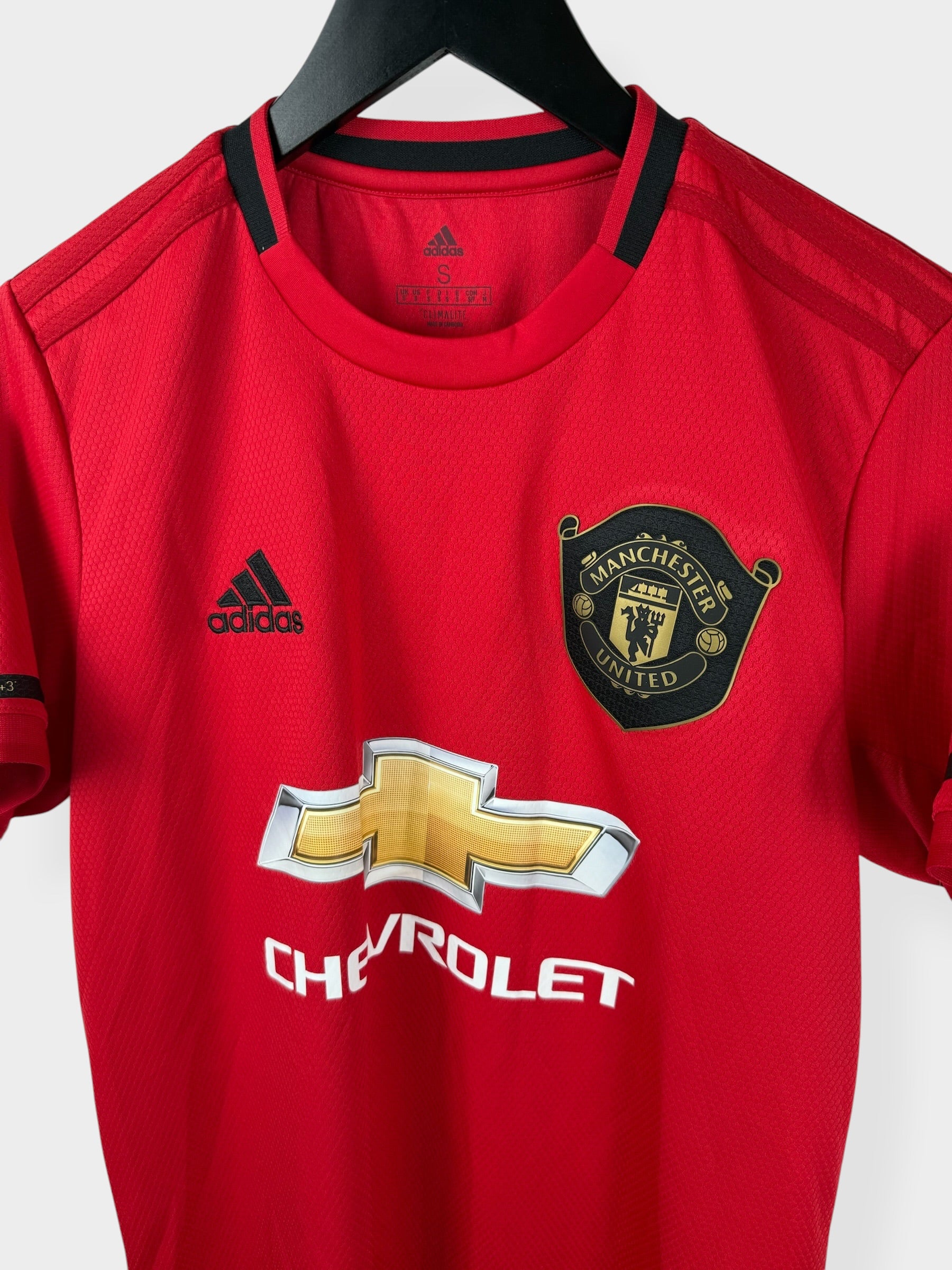 2019-20 MANCHESTER UNITED HOME SHIRT POGBA #6 S