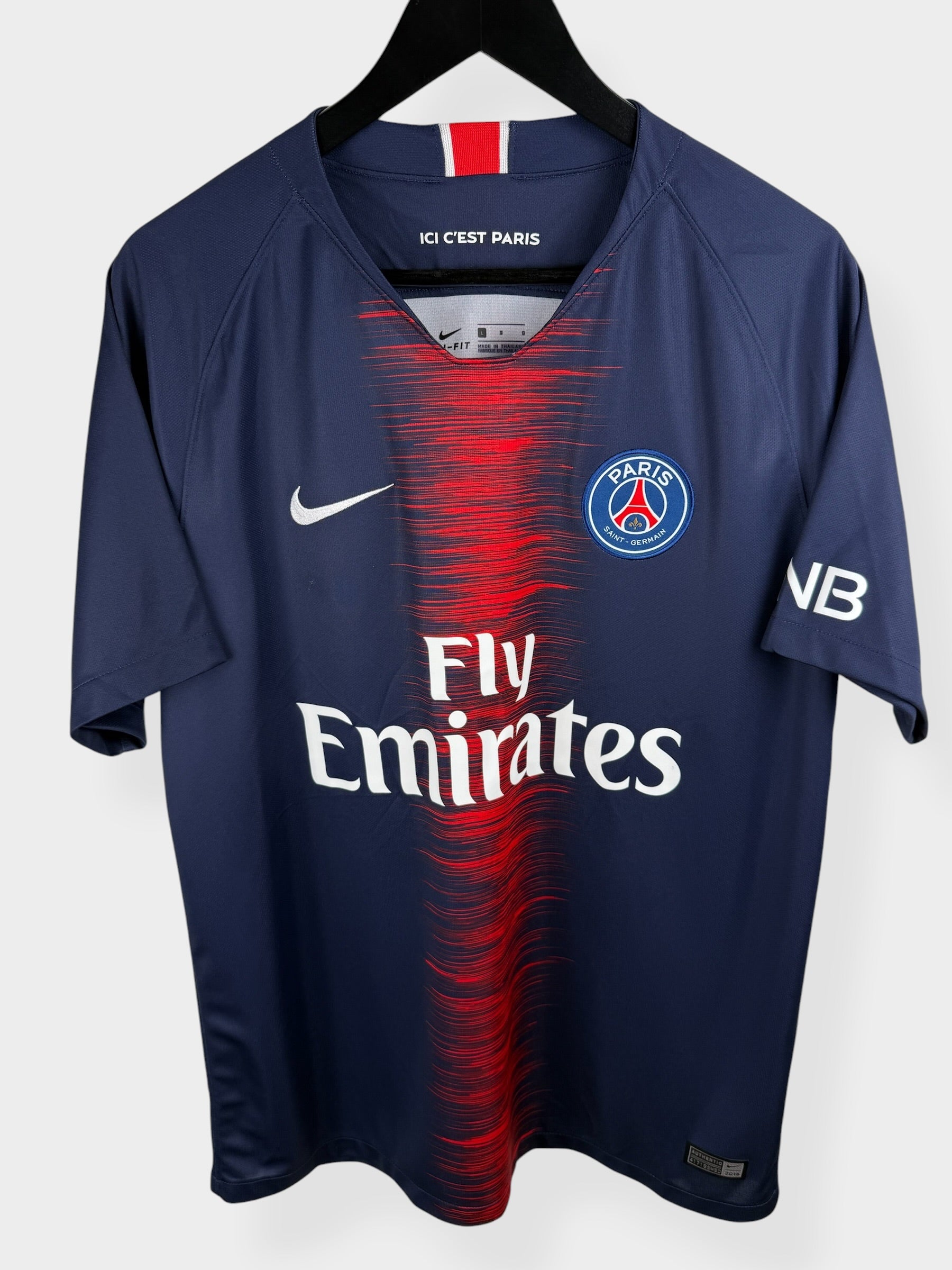 MAILLOT DOMICILE PARIS SAINT-GERMAIN 2018-19 NEYMAR N°10 L