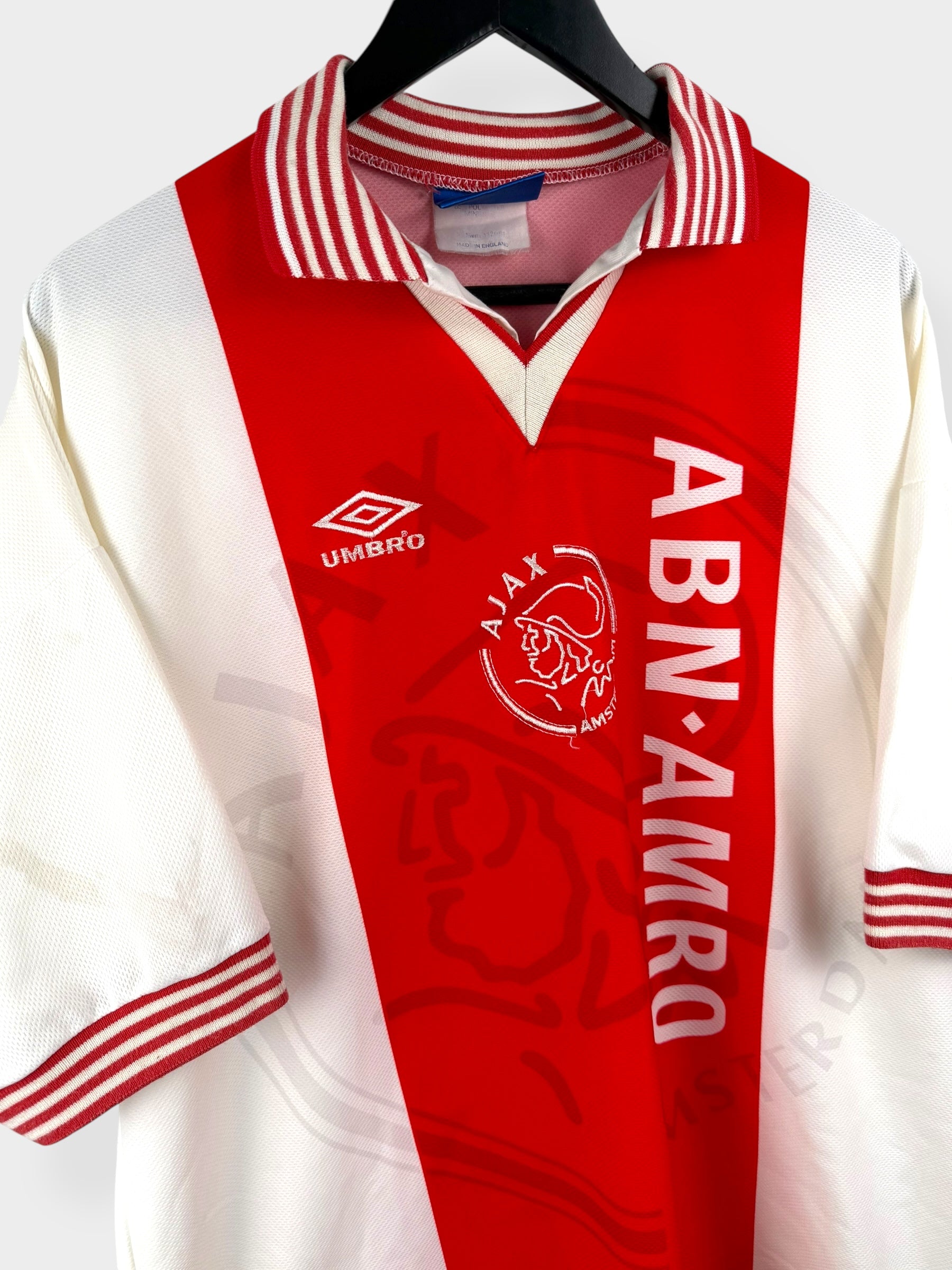 1995-96 AJAX HOME SHIRT XL
