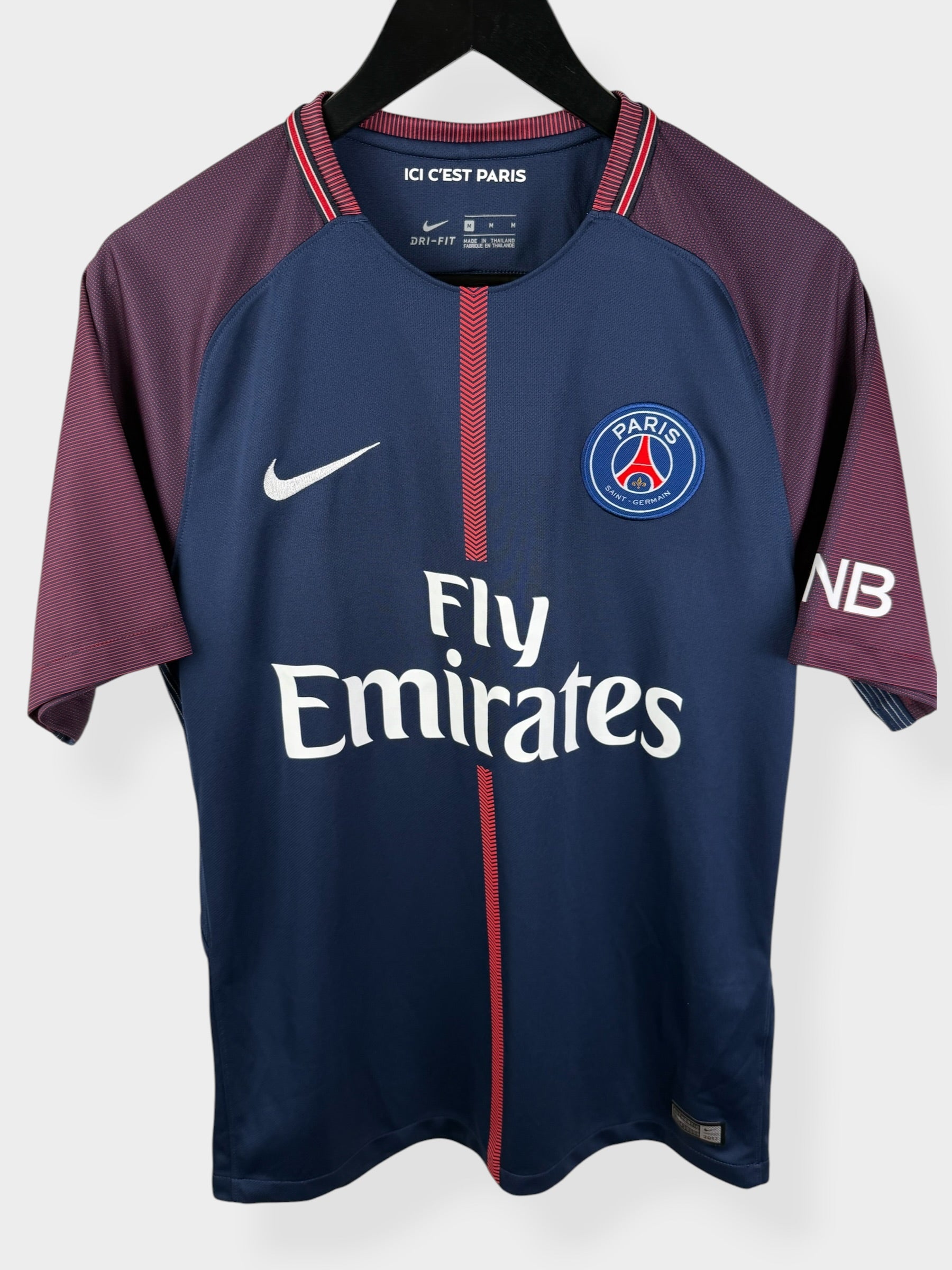 2017-18 PARIS SAINT-GERMAIN HOME SHIRT NEYMAR JR #10 M