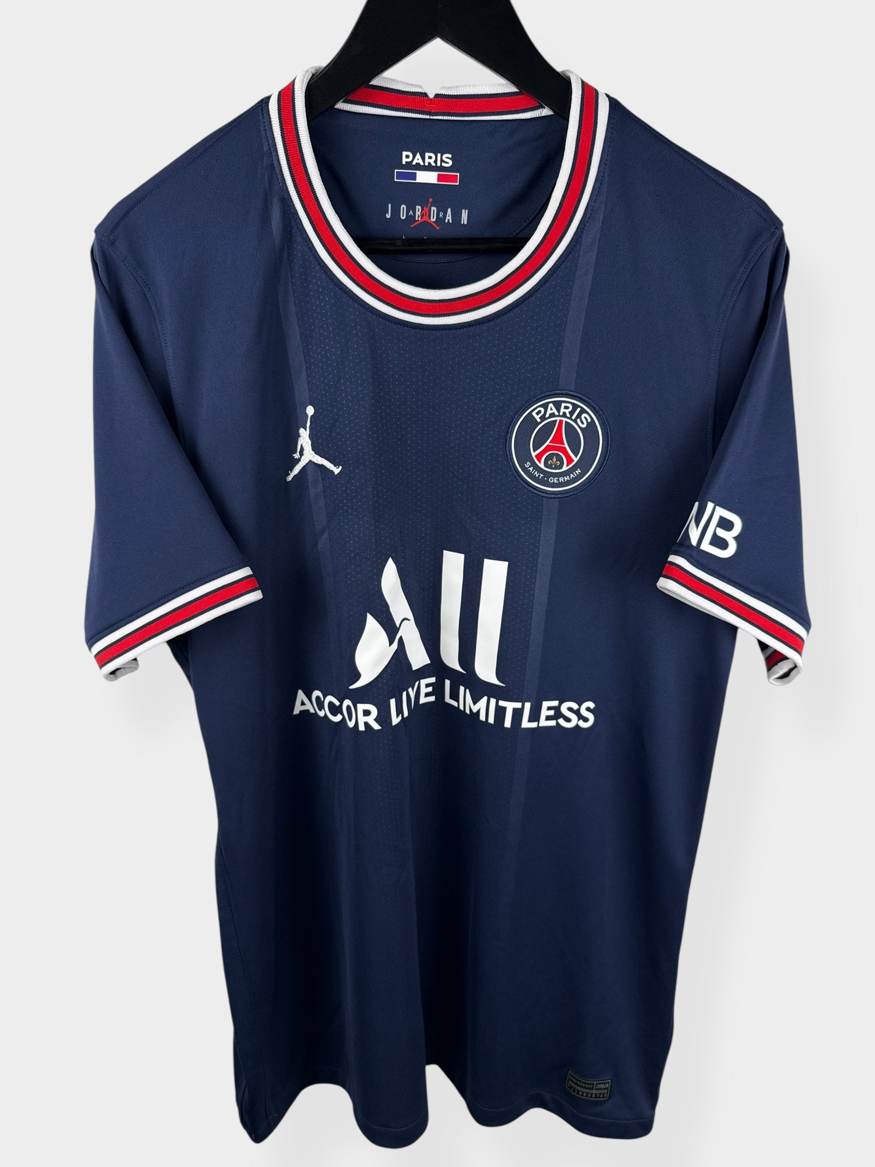 2021-22 PARIS SAINT-GERMAIN HOME SHIRT NEYMAR #10 L - Authentic Football Club