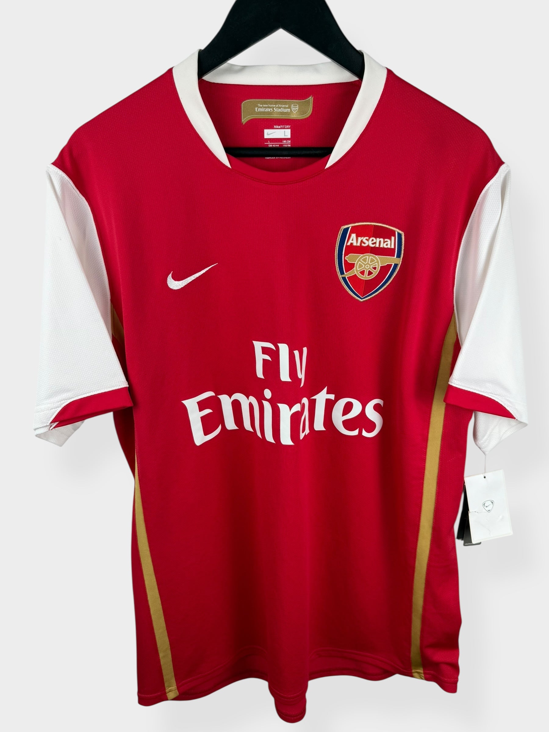 2006-08 ARSENAL HOME SHIRT ROSICKY #7 L - Authentic Football Club