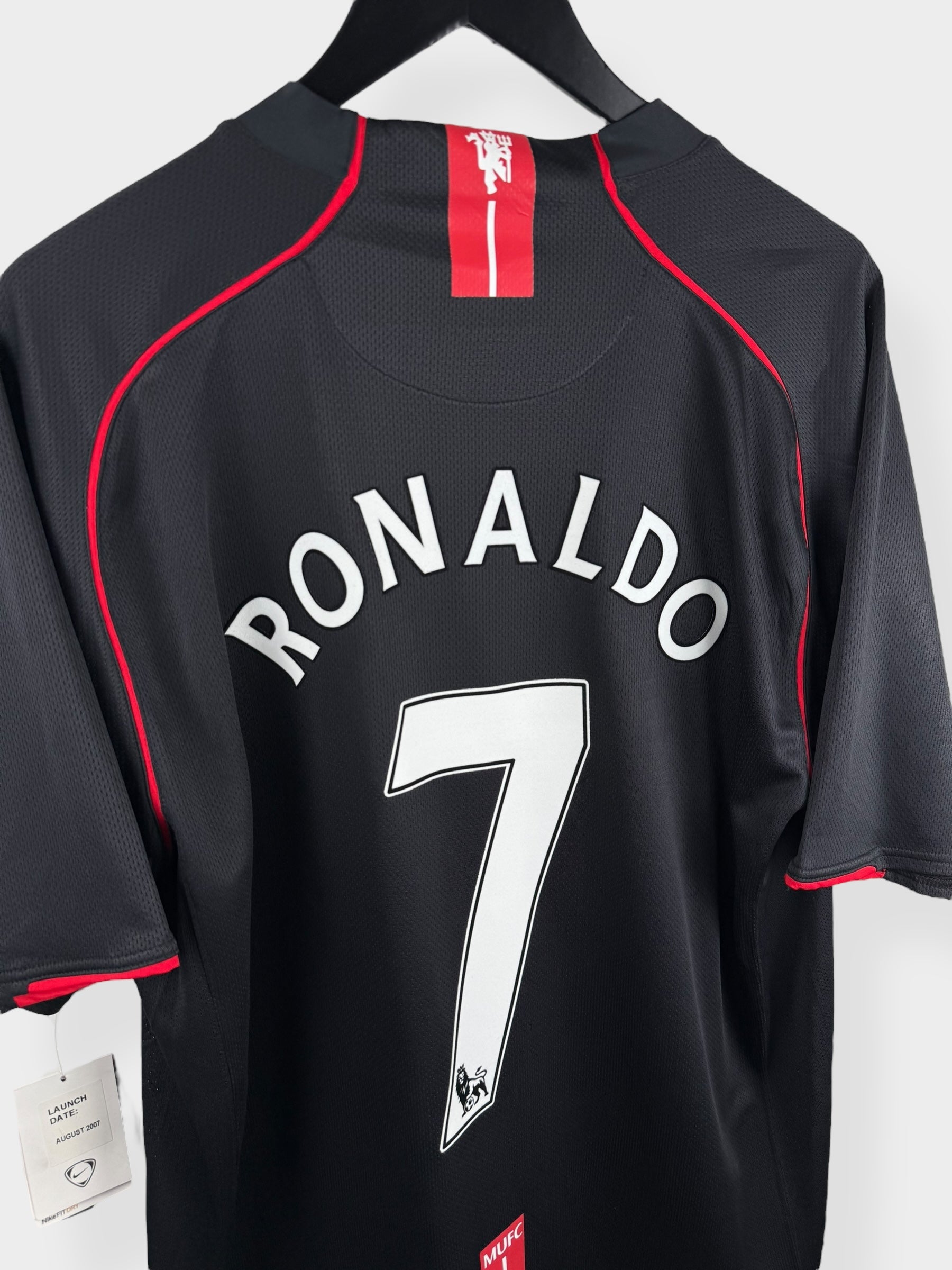 2007-08 MANCHESTER UNITED AWAY SHIRT RONALDO #7 XXL - Authentic Football Club