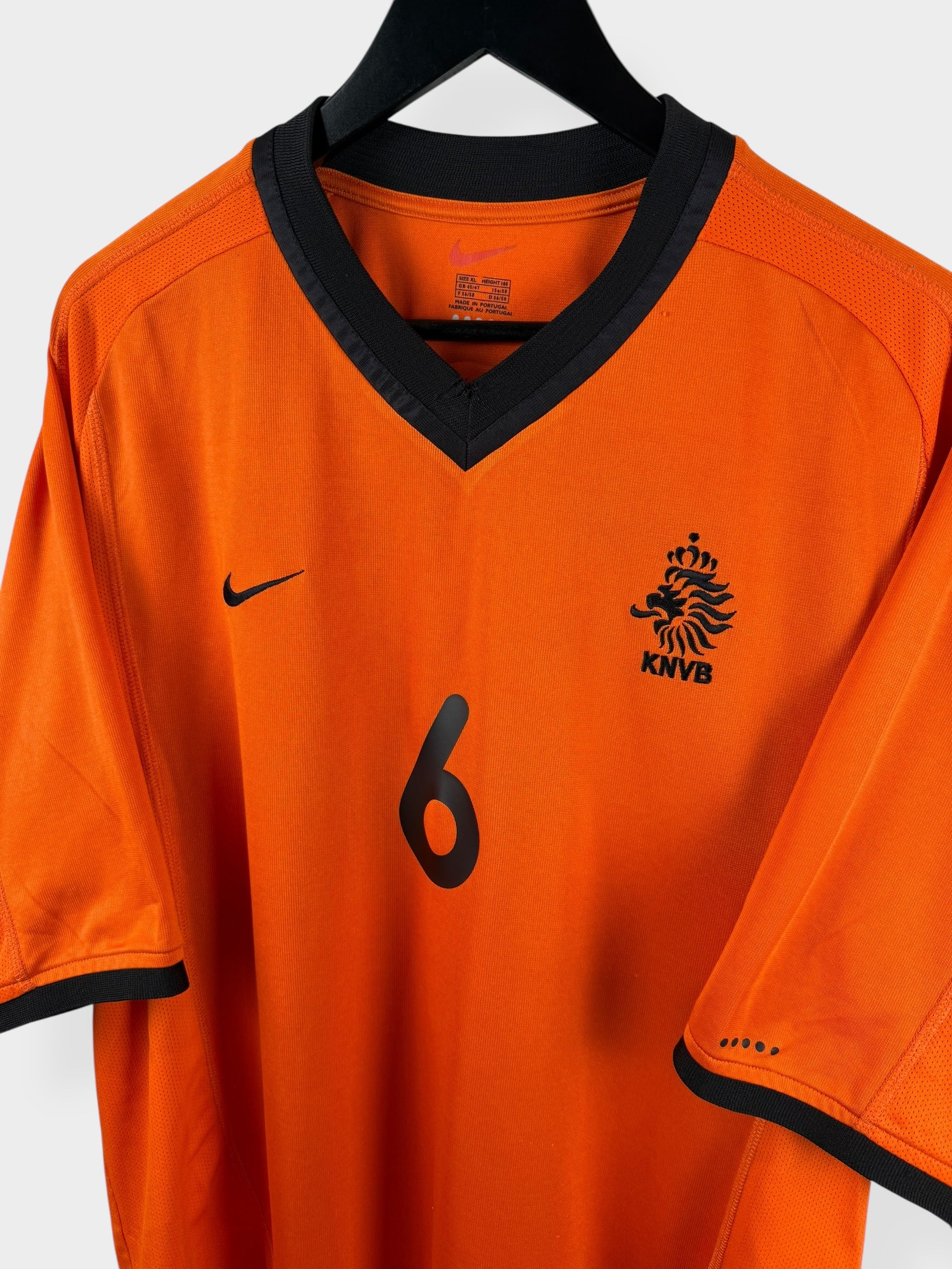 2000-02 NETHERLANDS HOME SHIRT SEEDORF #6 XL