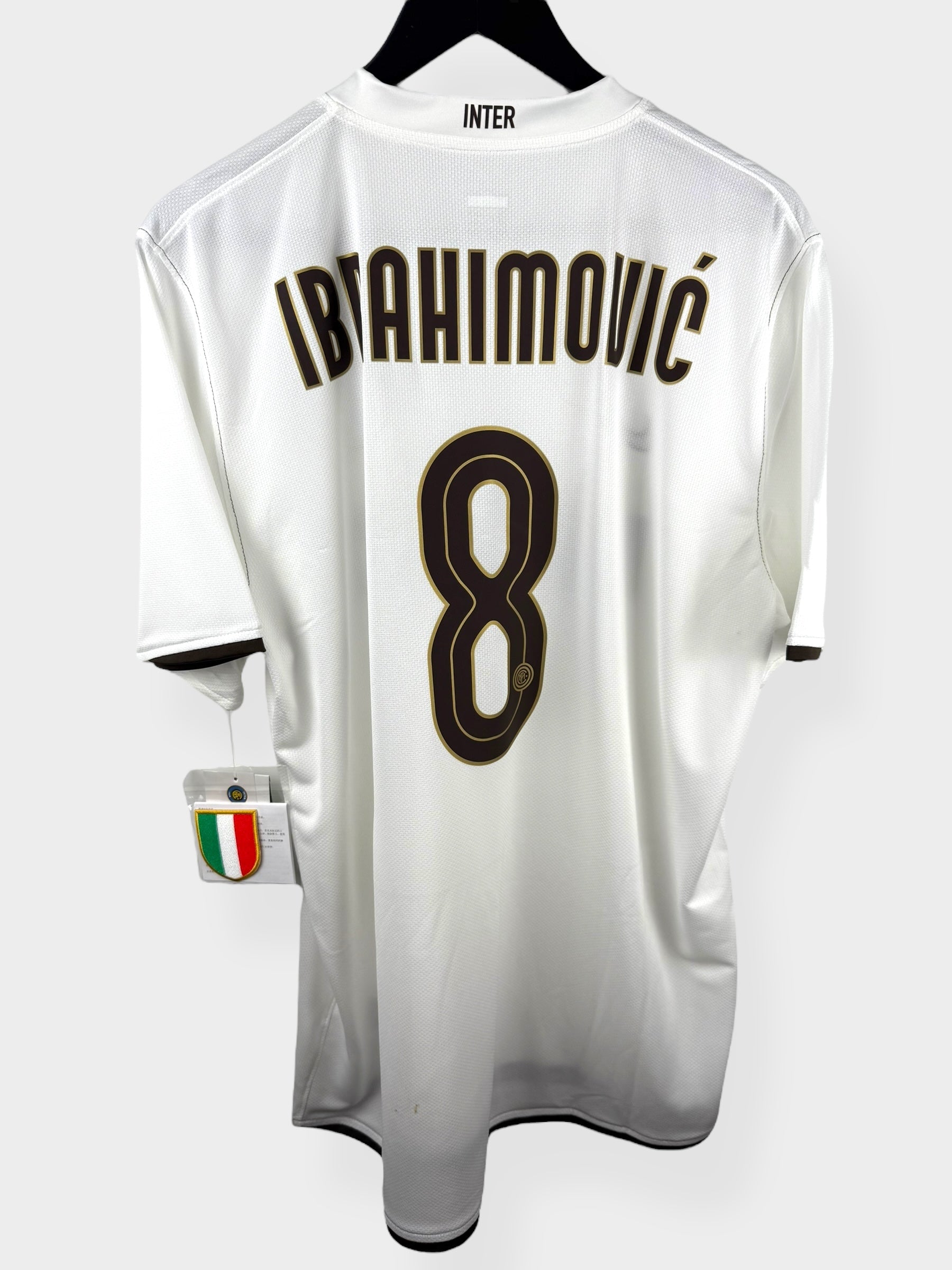 2008-09 INTER MILAN UITSCHIRT IBRAHIMOVIC #8 XL