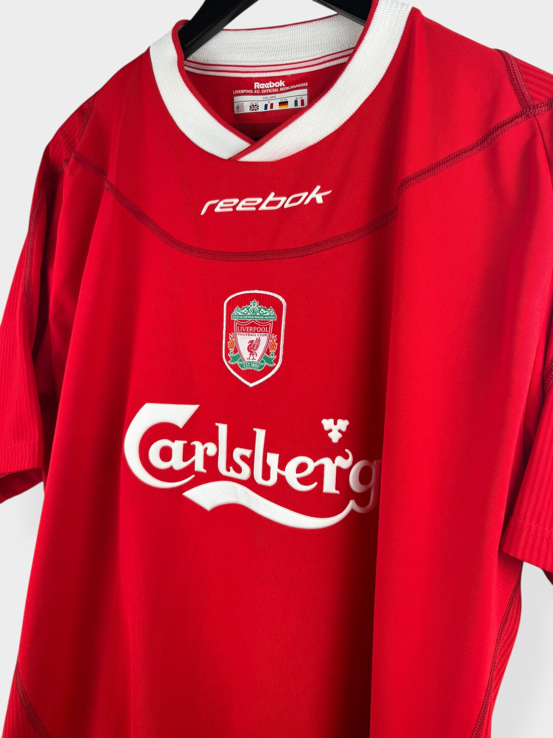 2002-04 LIVERPOOL HOME SHIRT XL
