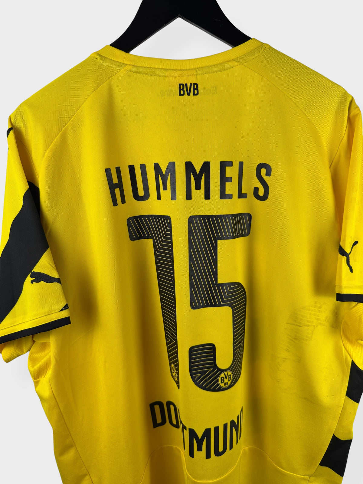 2014-15 BORUSSIA DORTMUND HOME SHIRT HUMMELS #15 XXL