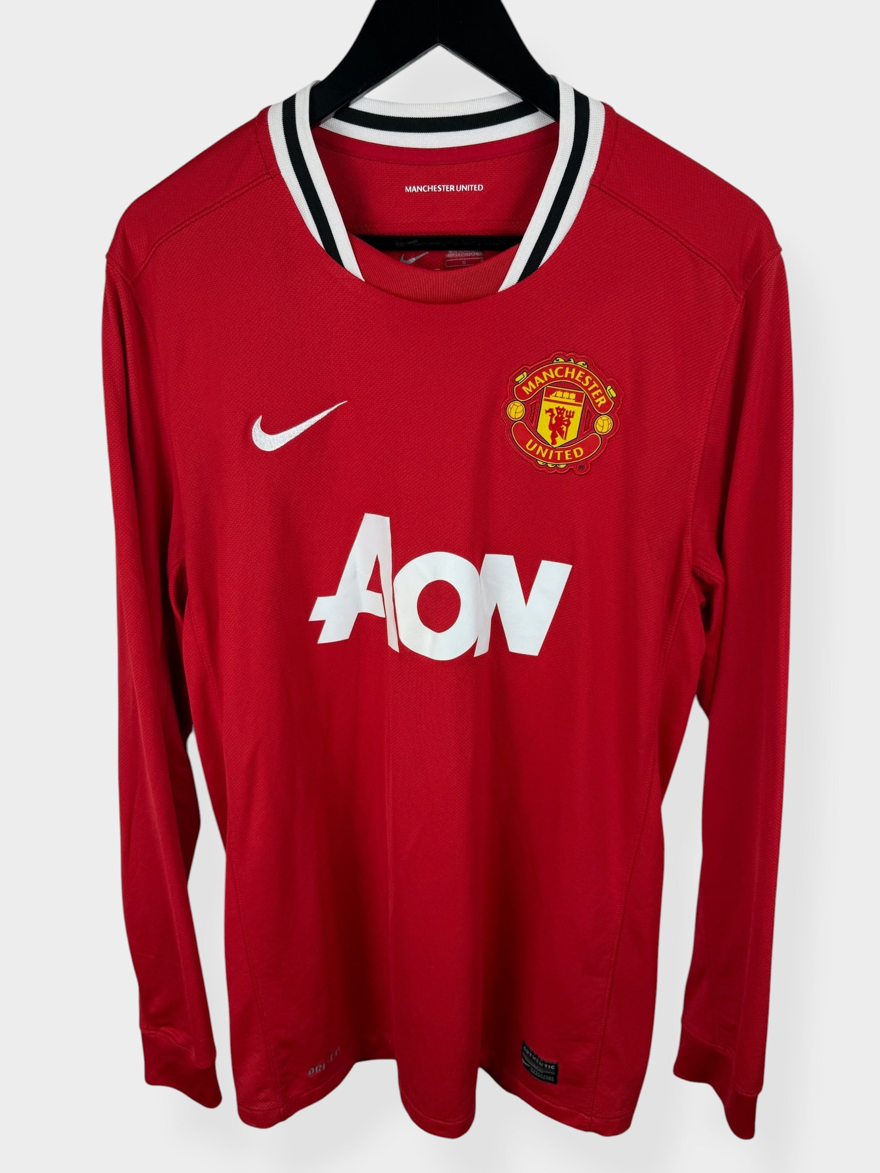MAILLOT DOMICILE MANCHESTER UNITED 2011-12 ML ROONEY #10 L