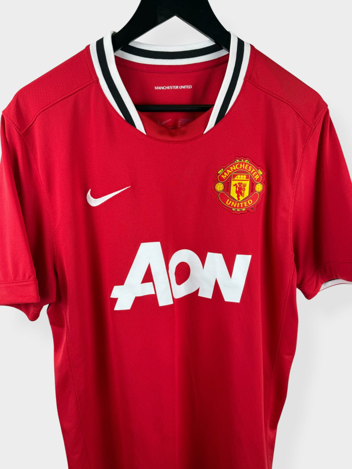 2011-12 MANCHESTER UNITED HOME SHIRT L - Authentic Football Club