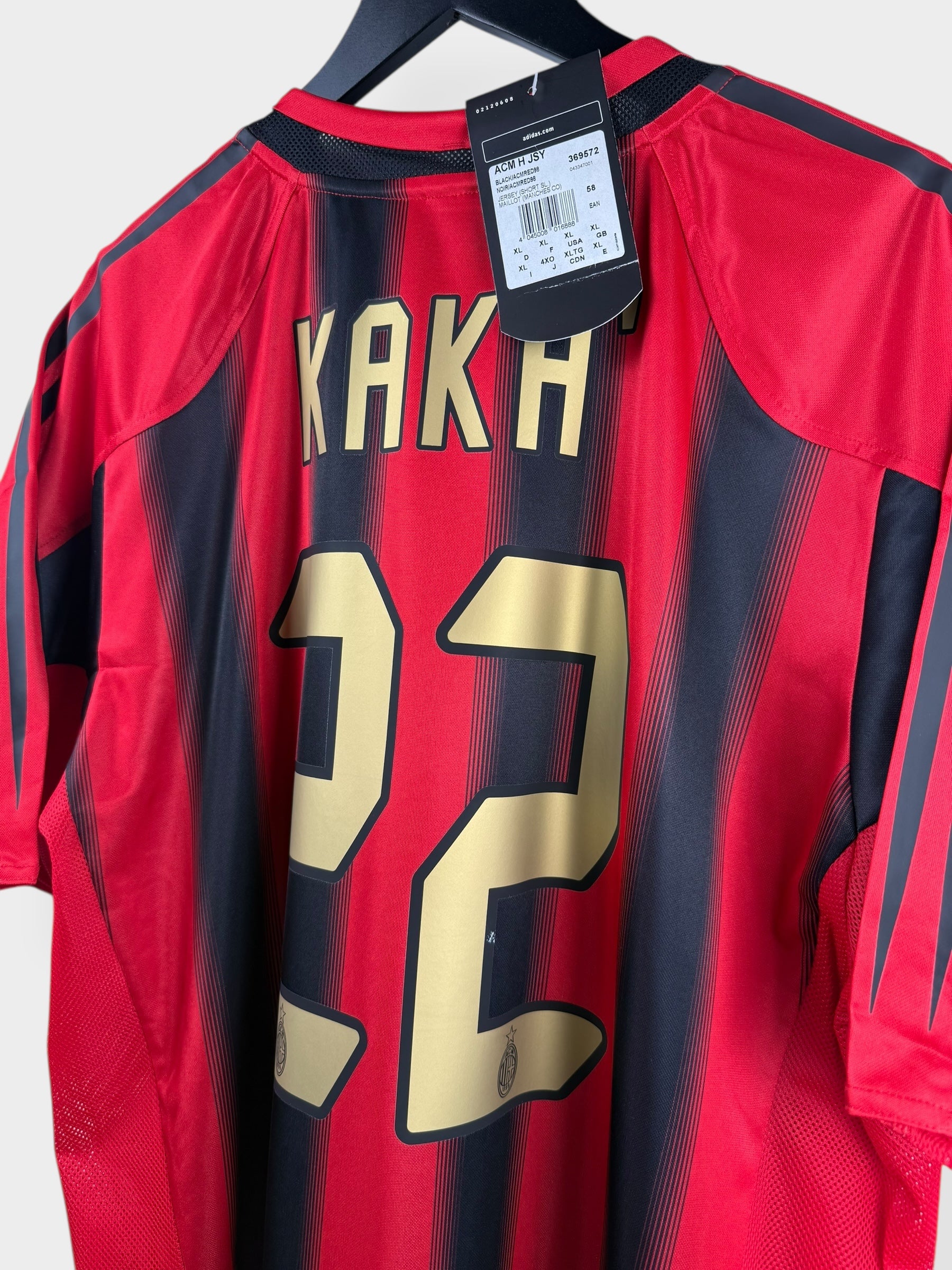 2004-05 AC MILAN HEIMTRIKOT KAKA #22 XL