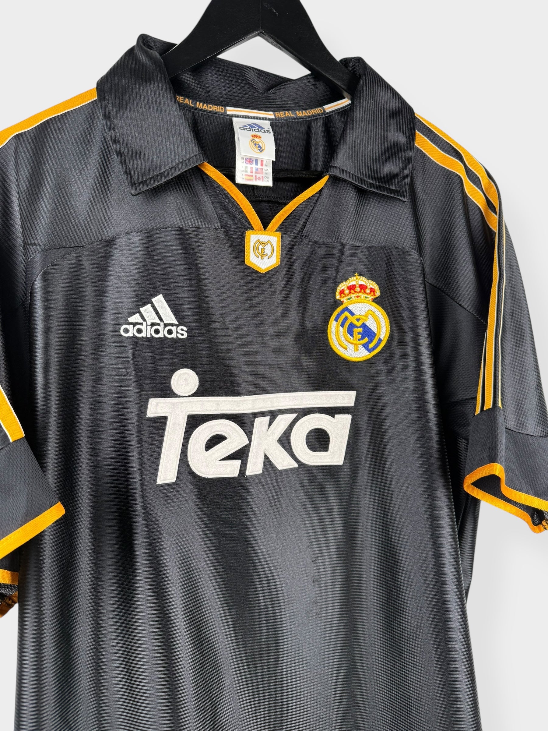 1999-00 REAL MADRID AWAY SHIRT M