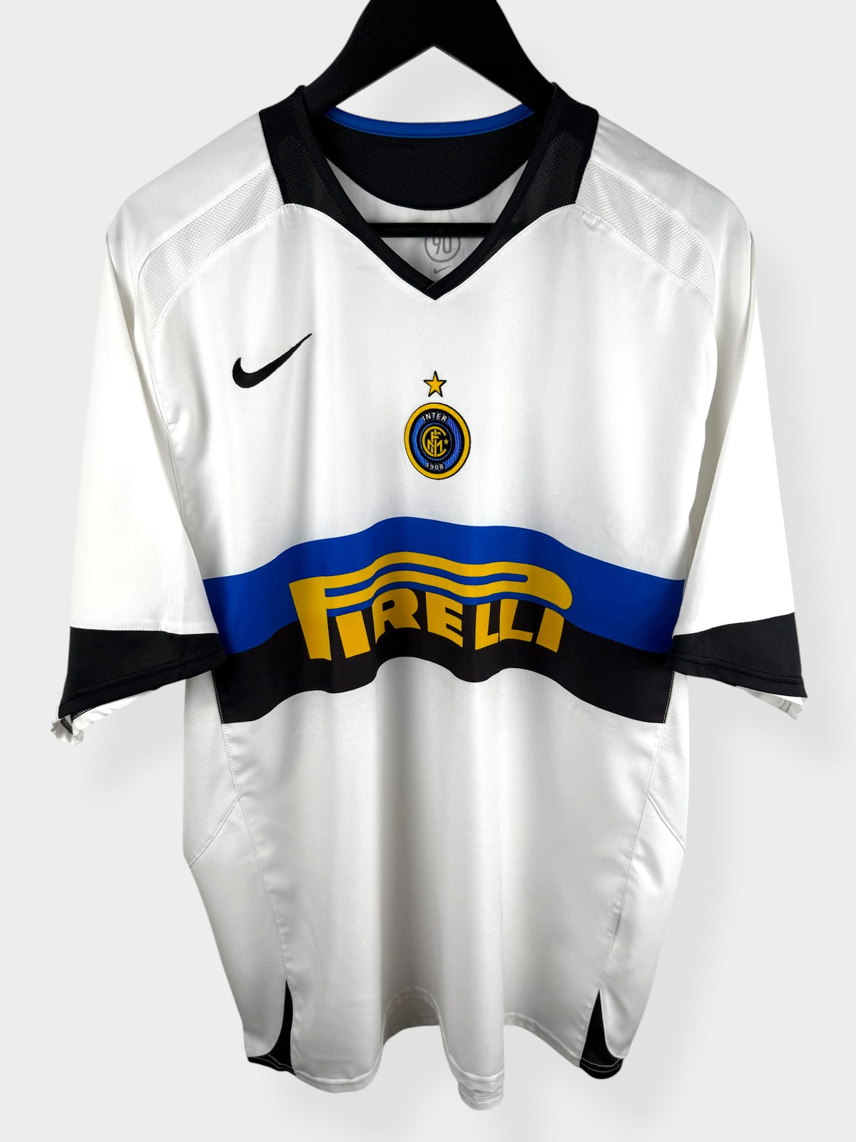 2005-06 INTER MILAN AWAY SHIRT VERON #14 XL