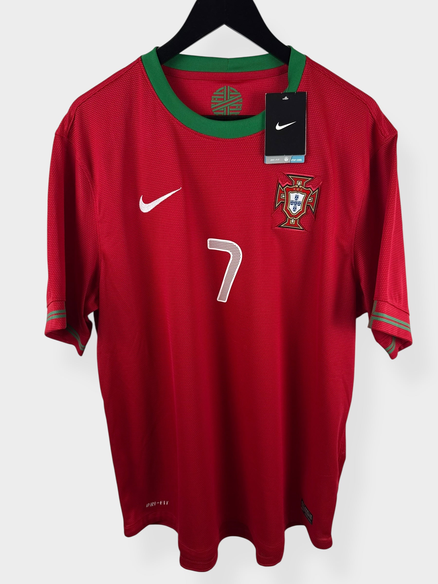 2012-13 PORTUGAL HOME SHIRT RONALDO #7 XL