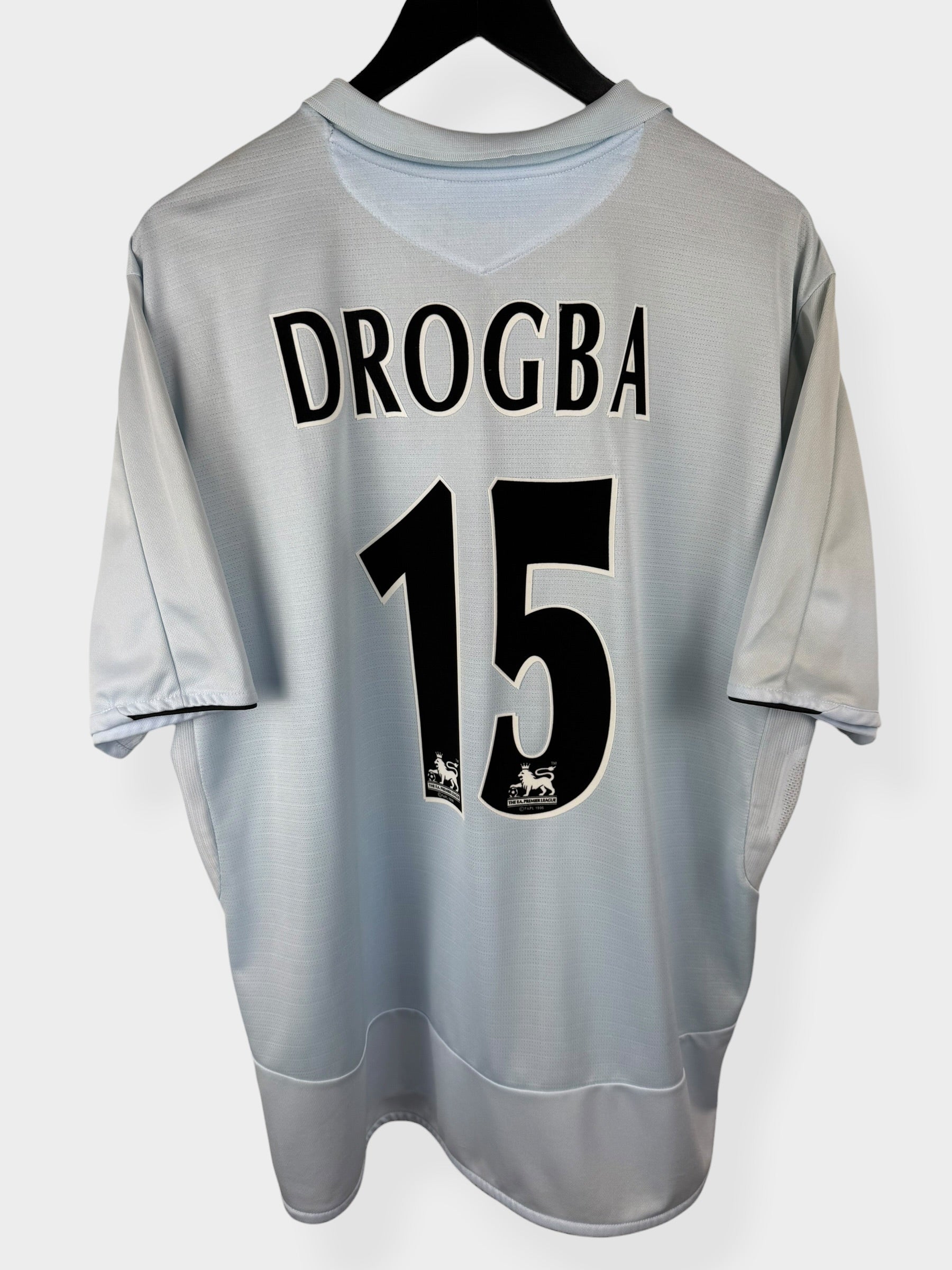2005-06 CHELSEA AWAY SHIRT DROGBA #15 XXL