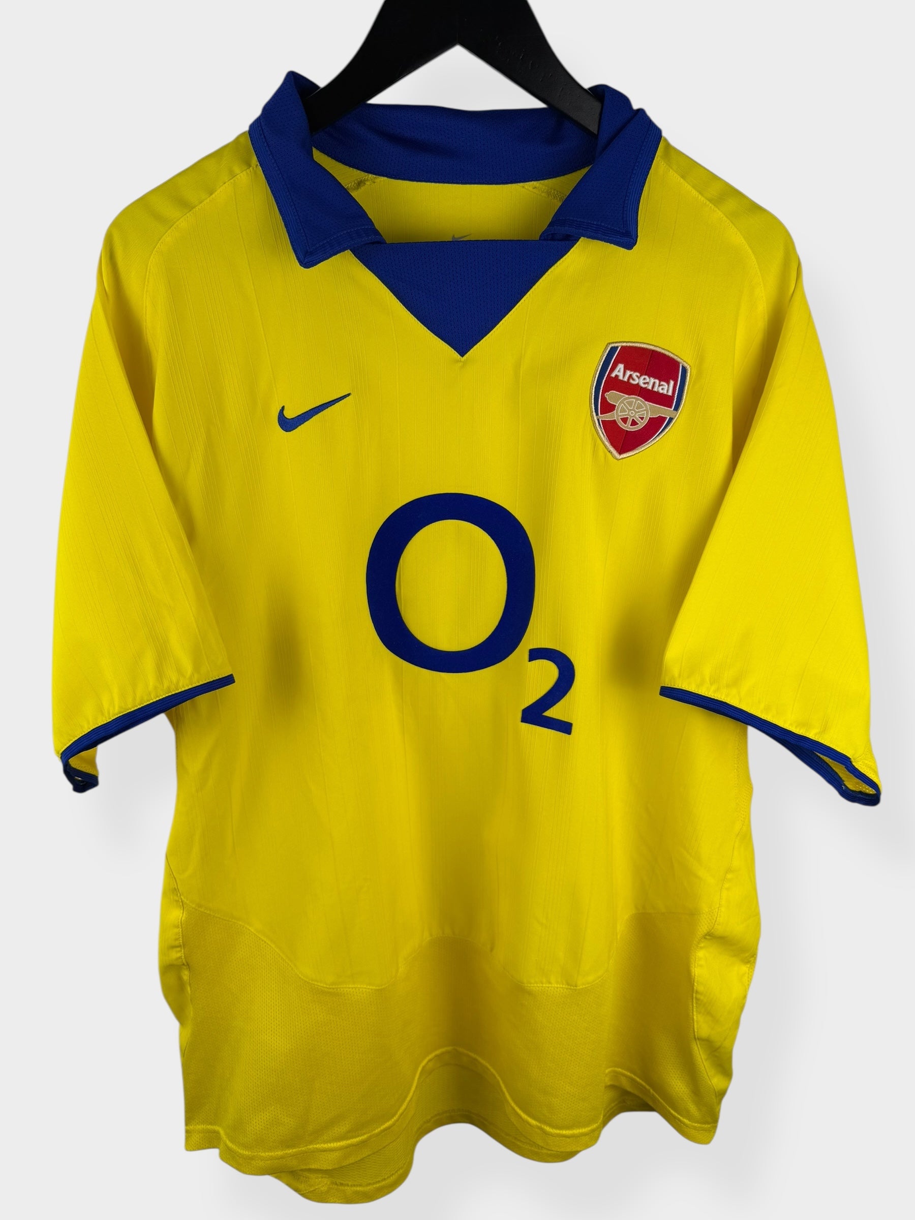 2003-04 ARSENAL AWAY SHIRT PIRES #7 L