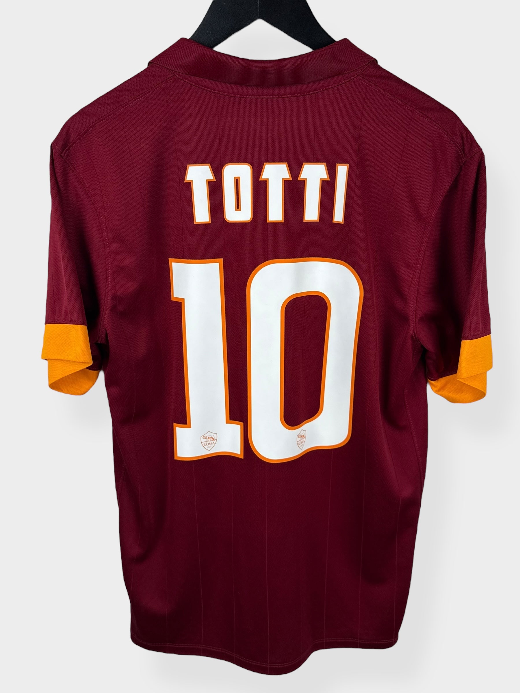 2014-15 AS ROMA HOME SHIRT TOTTI #10 M - 635811-678