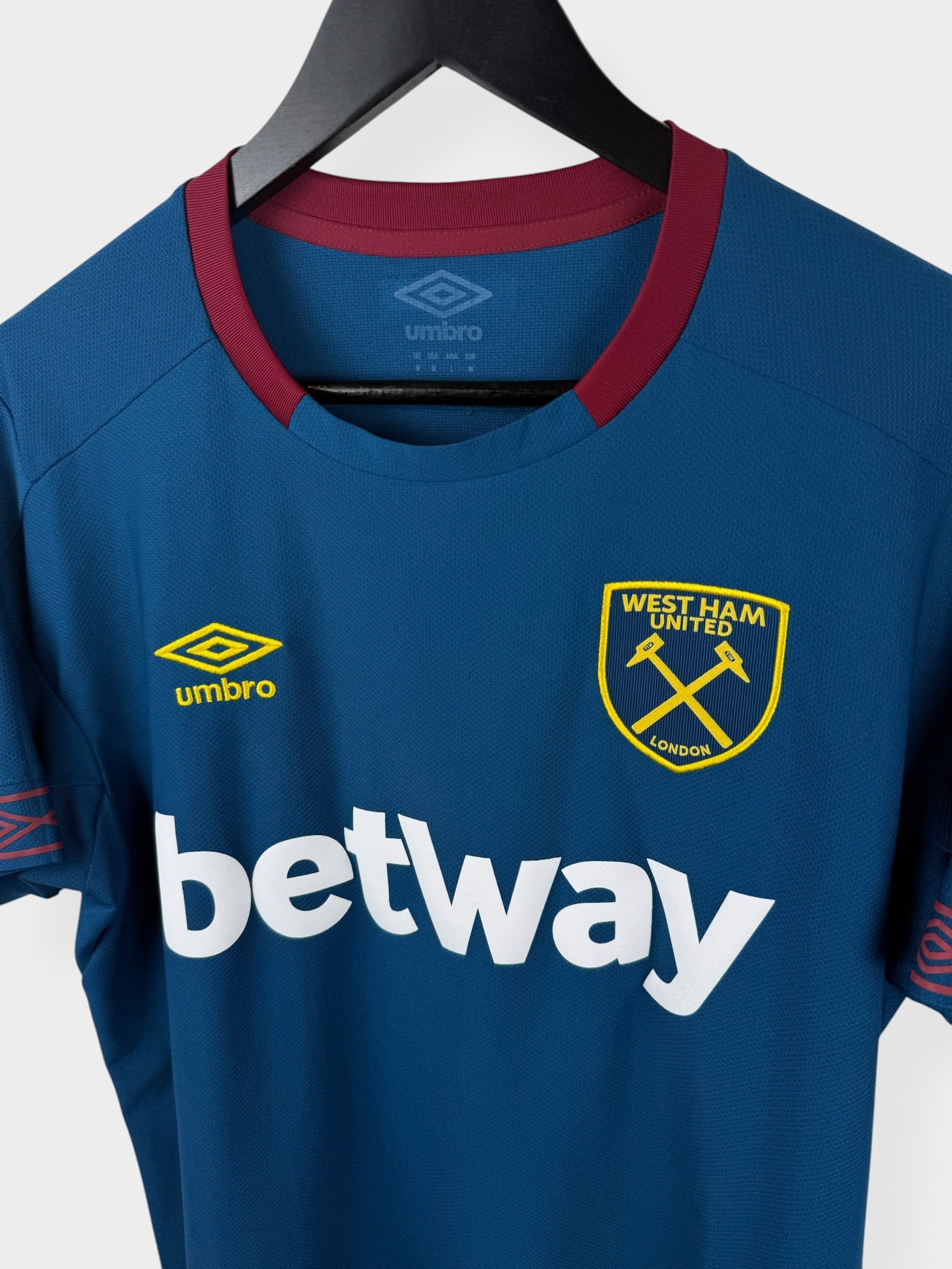 2018-19 WEST HAM AWAY SHIRT RICE #41 M