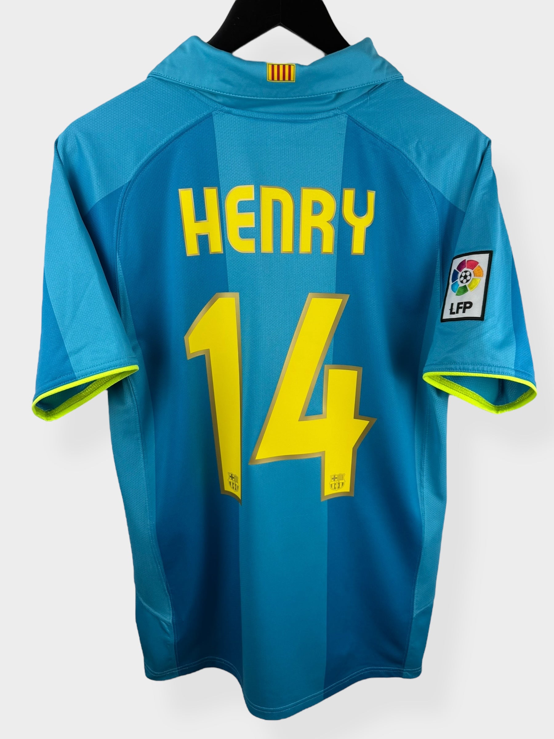 2007-08 BARCELONA UITSHIRT HENRY #14 S