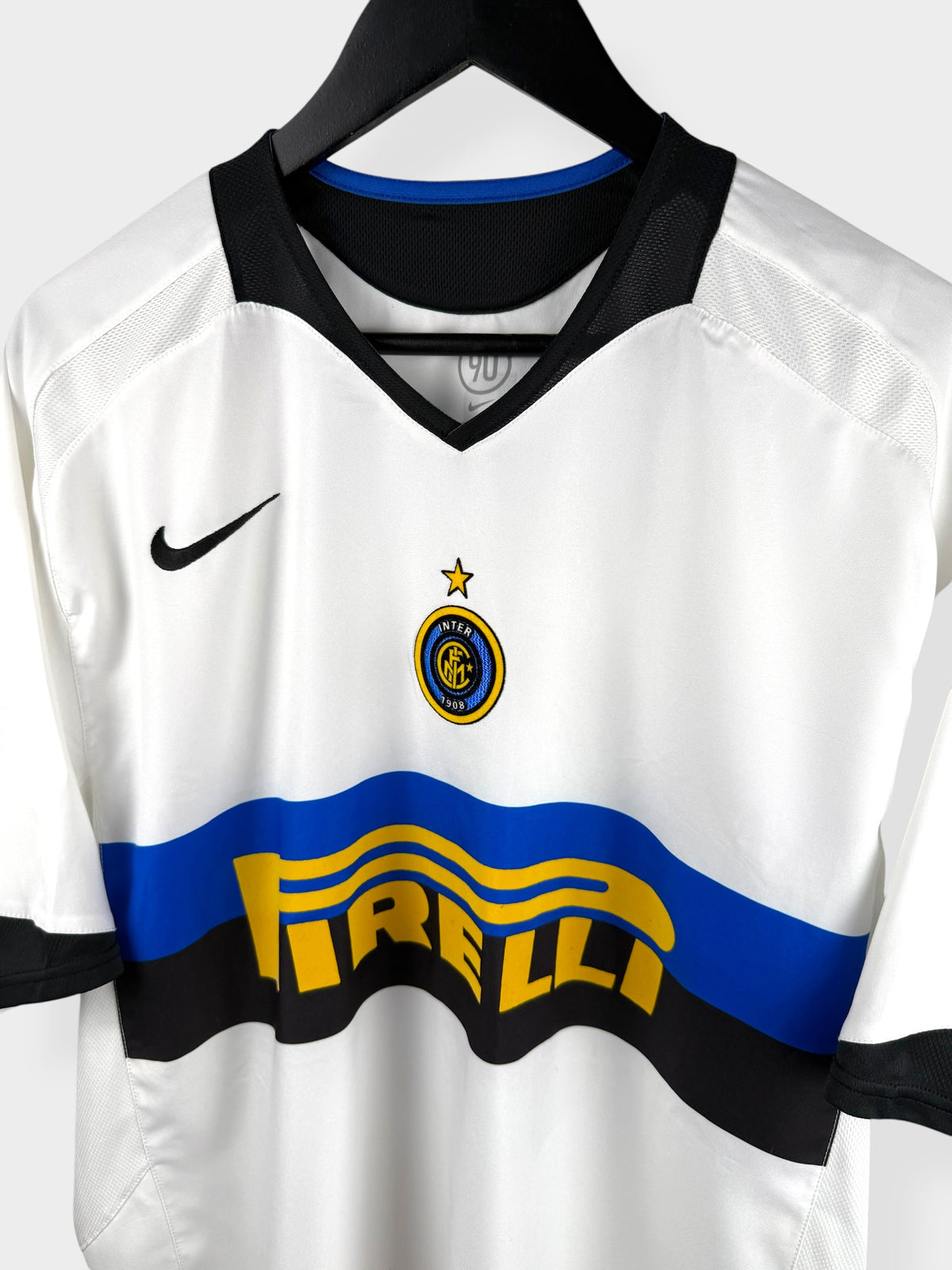 2005-06 INTER MILAN AWAY SHIRT VERON #14 XL