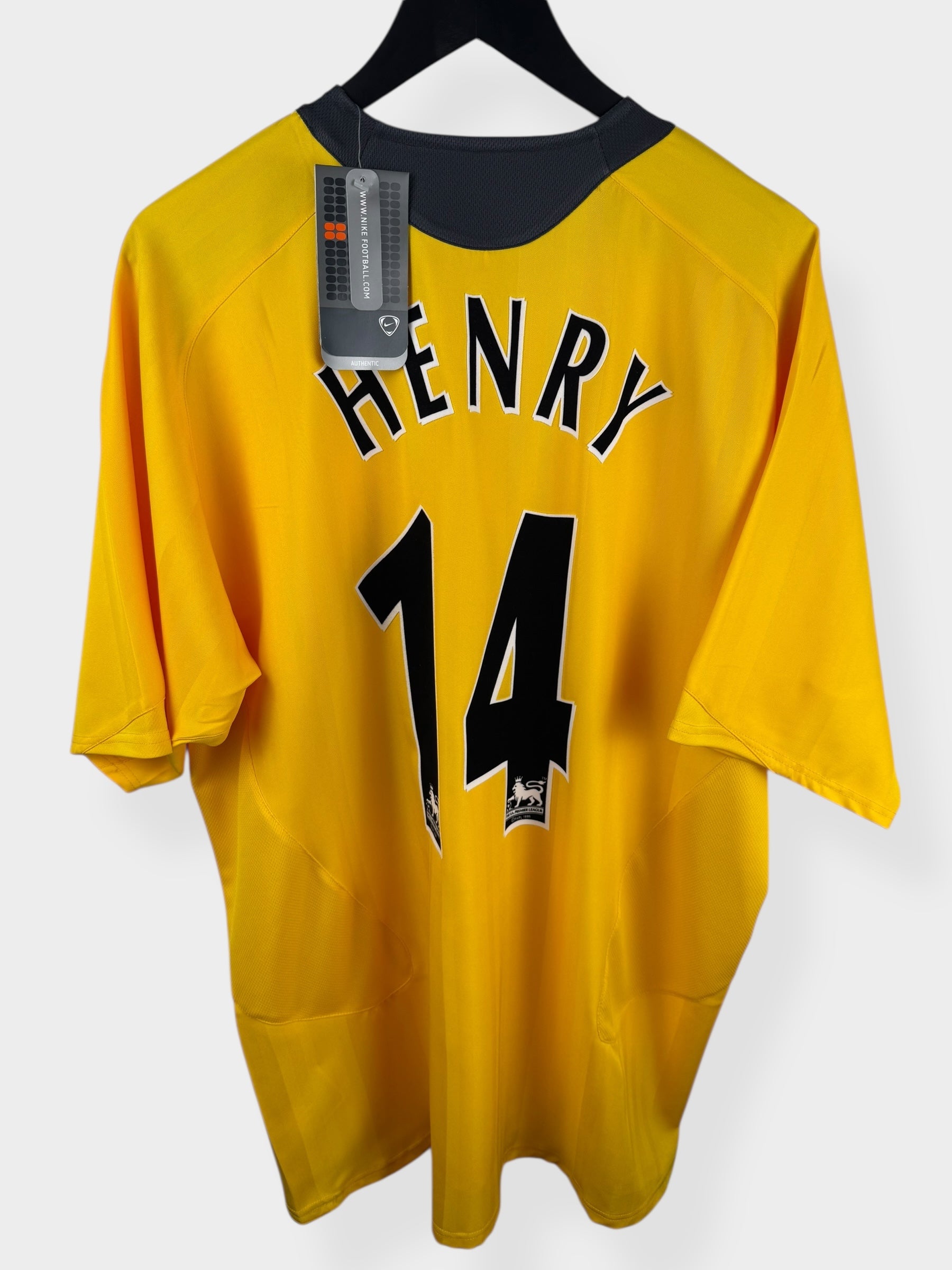 2005-06 ARSENAL AWAY SHIRT HENRY #14 XL - Authentic Football Club