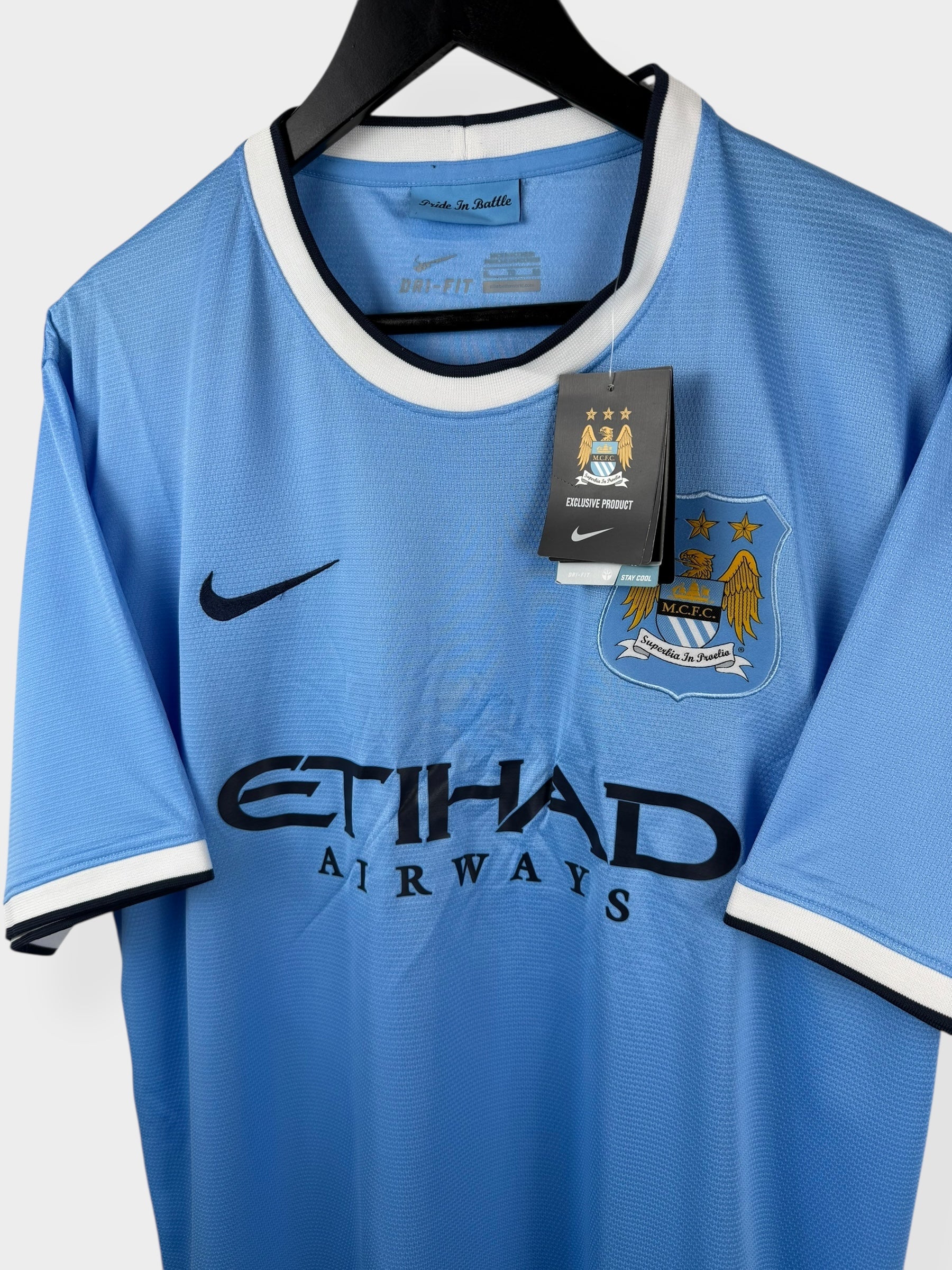 2013-14 MANCHESTER CITY HOME SHIRT XL