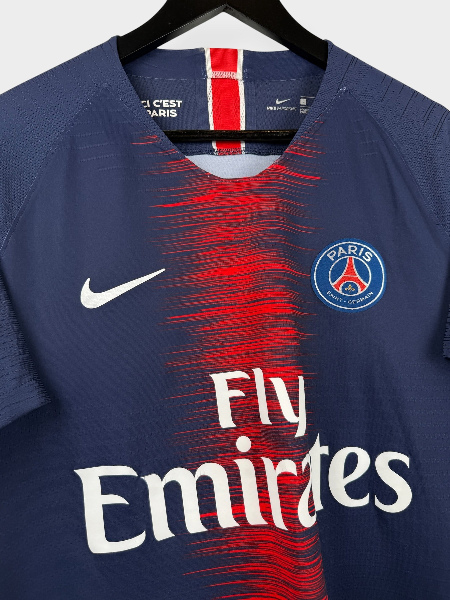 2018-19 PARIS SAINT-GERMAIN HEIMTRIKOT MATCH ISSUE NEYMAR JR #10 L