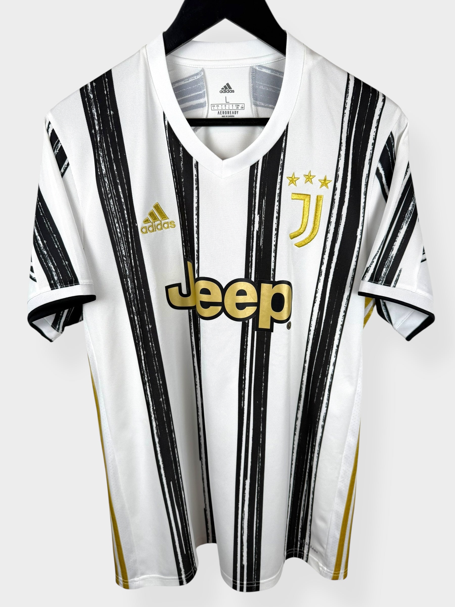 2020-21 JUVENTUS HOME SHIRT RONALDO #7 L - Authentic Football Club