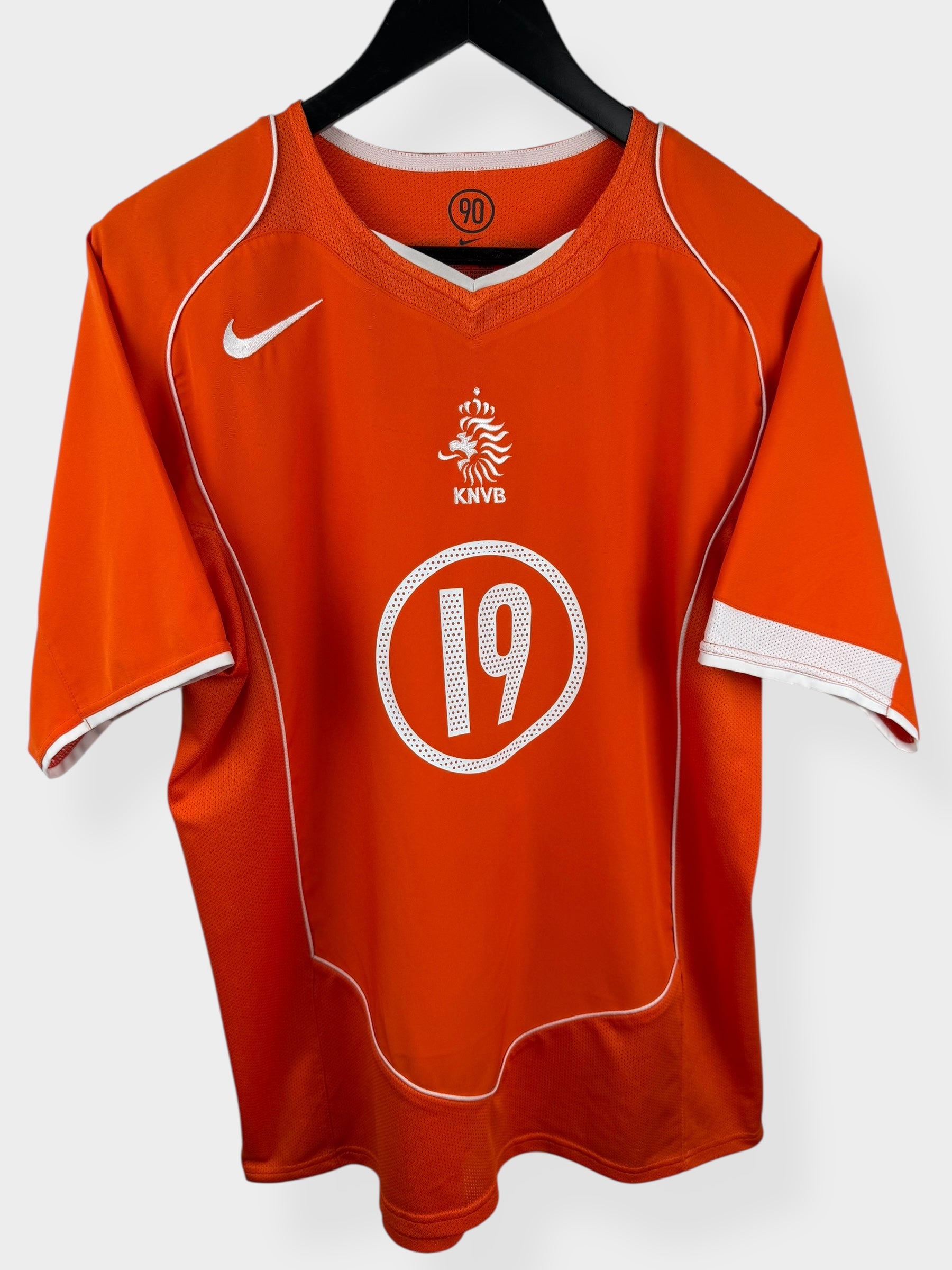 2004-06 NETHERLANDS HOME SHIRT ROBBEN #19 M