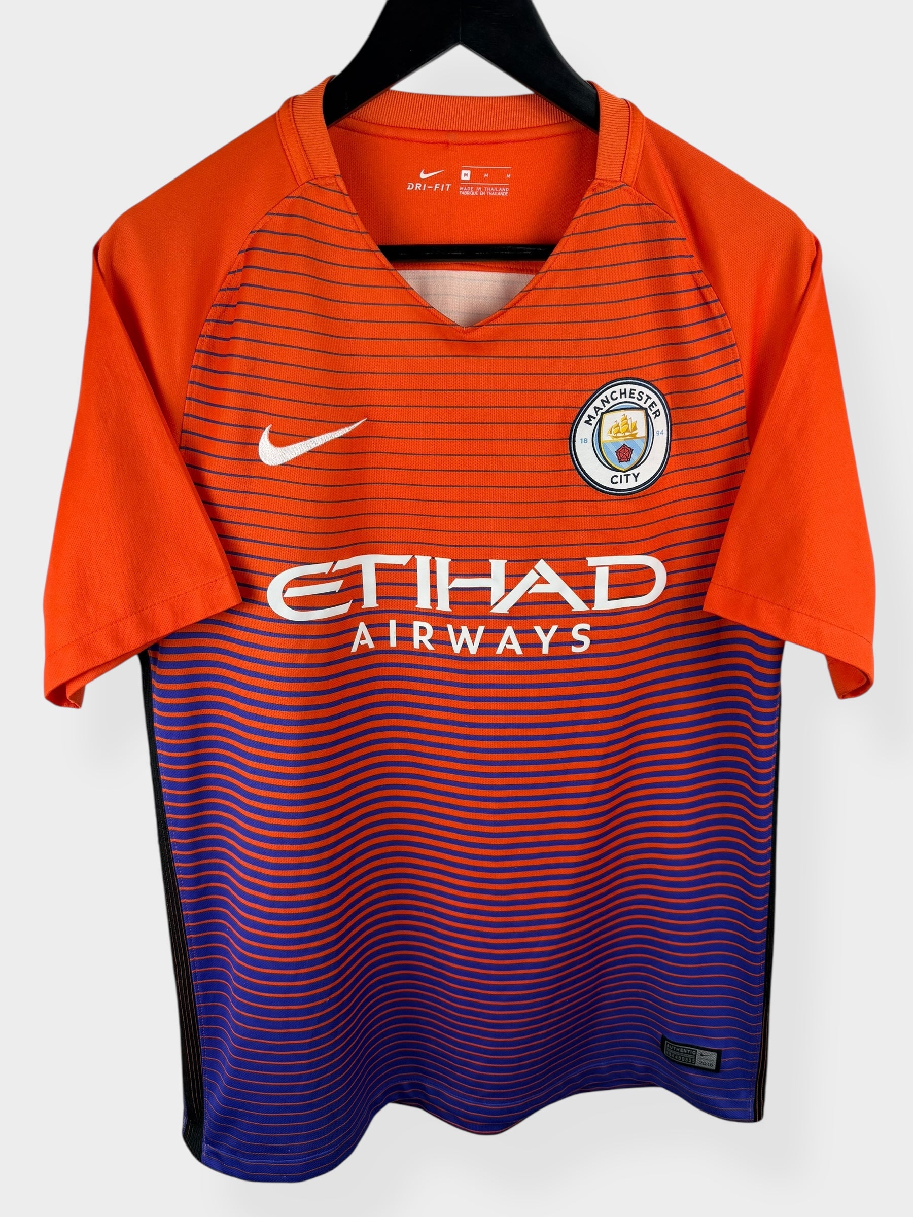 2016-17 MANCHESTER CITY THIRD SHIRT M - Authentic Football Club