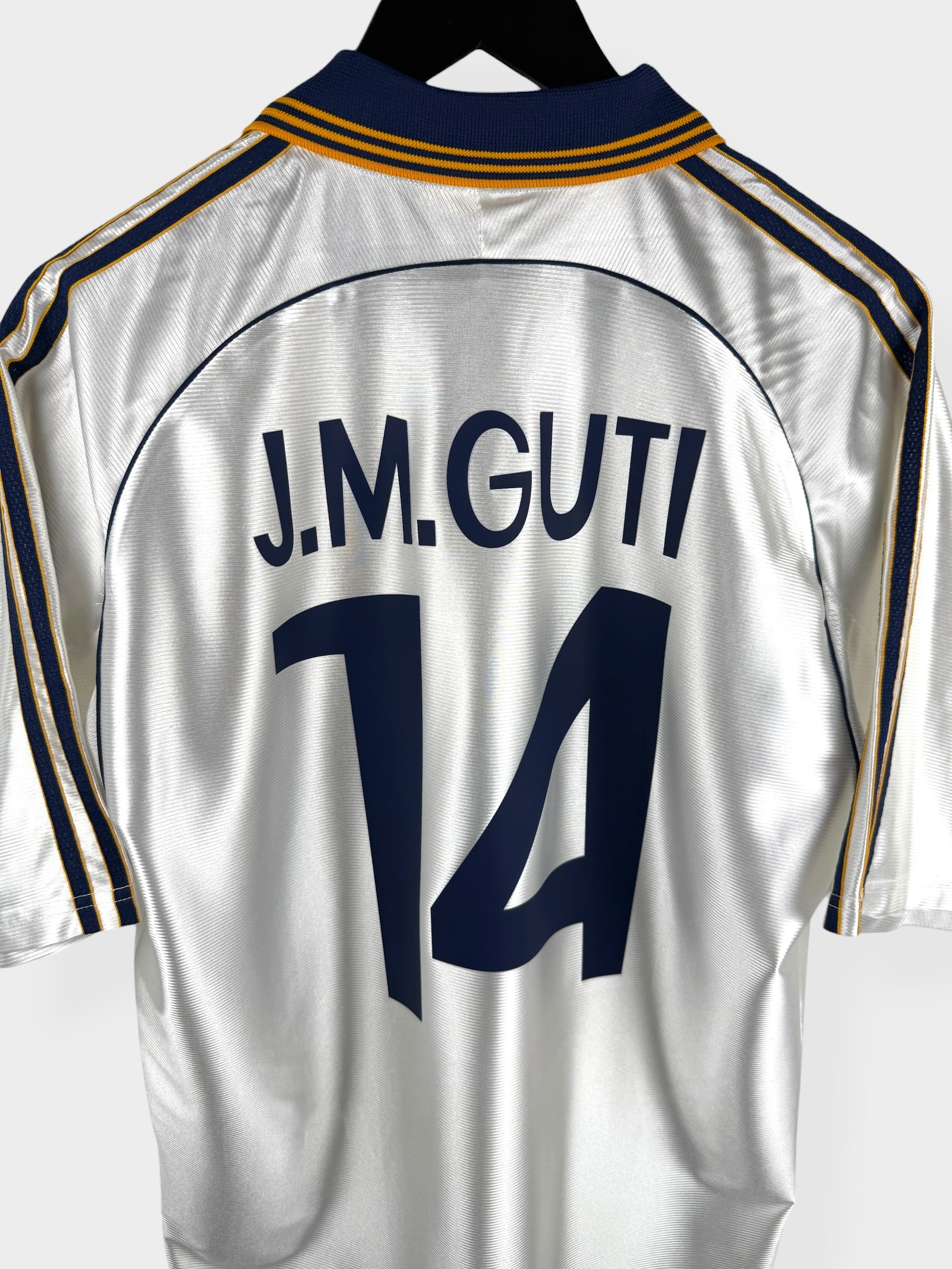 1999-00 REAL MADRID HEIMTRIKOT GUTI #14 M