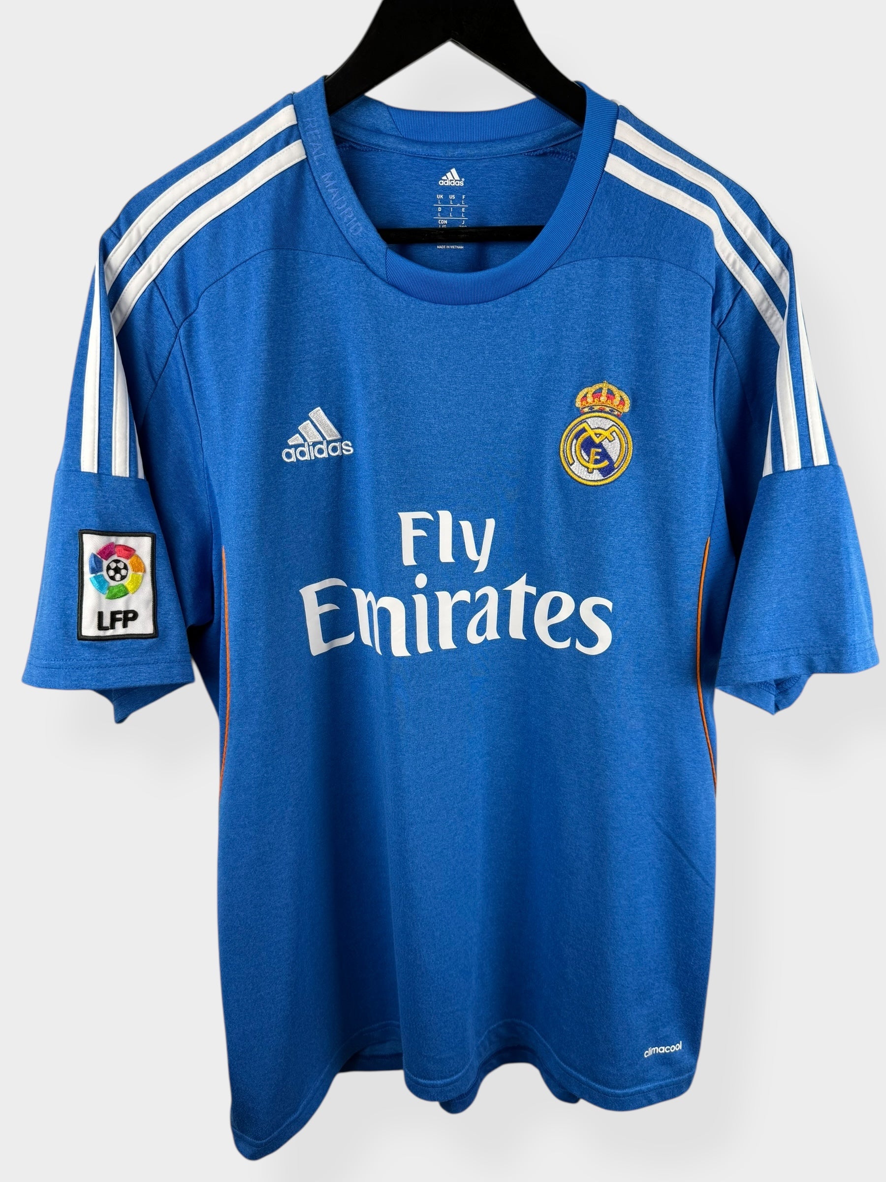 2013-14 REAL MADRID AWAY SHIRT DI MARIA #22 L
