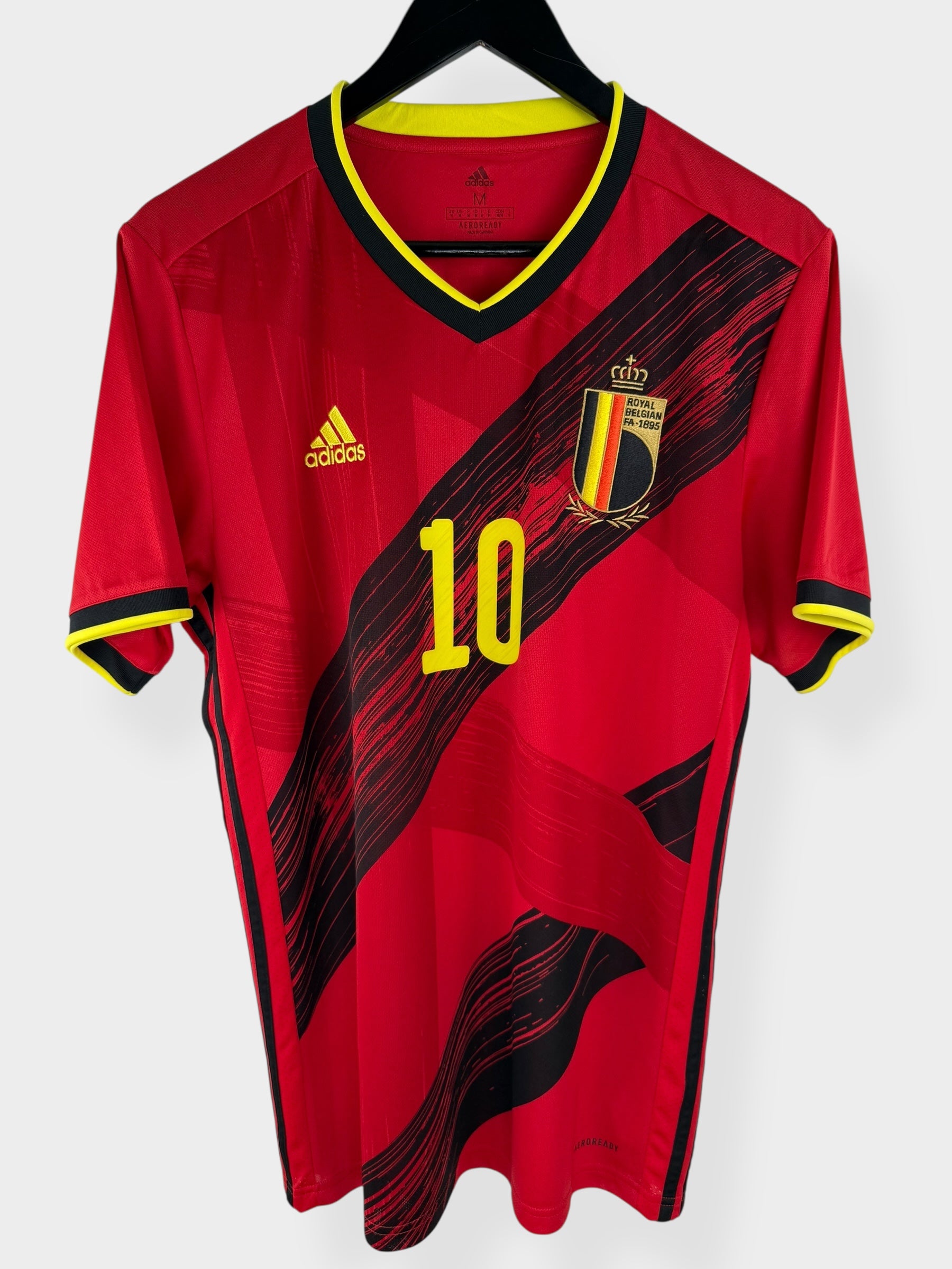 2020-21 BELGIUM HOME SHIRT HAZARD #10 M