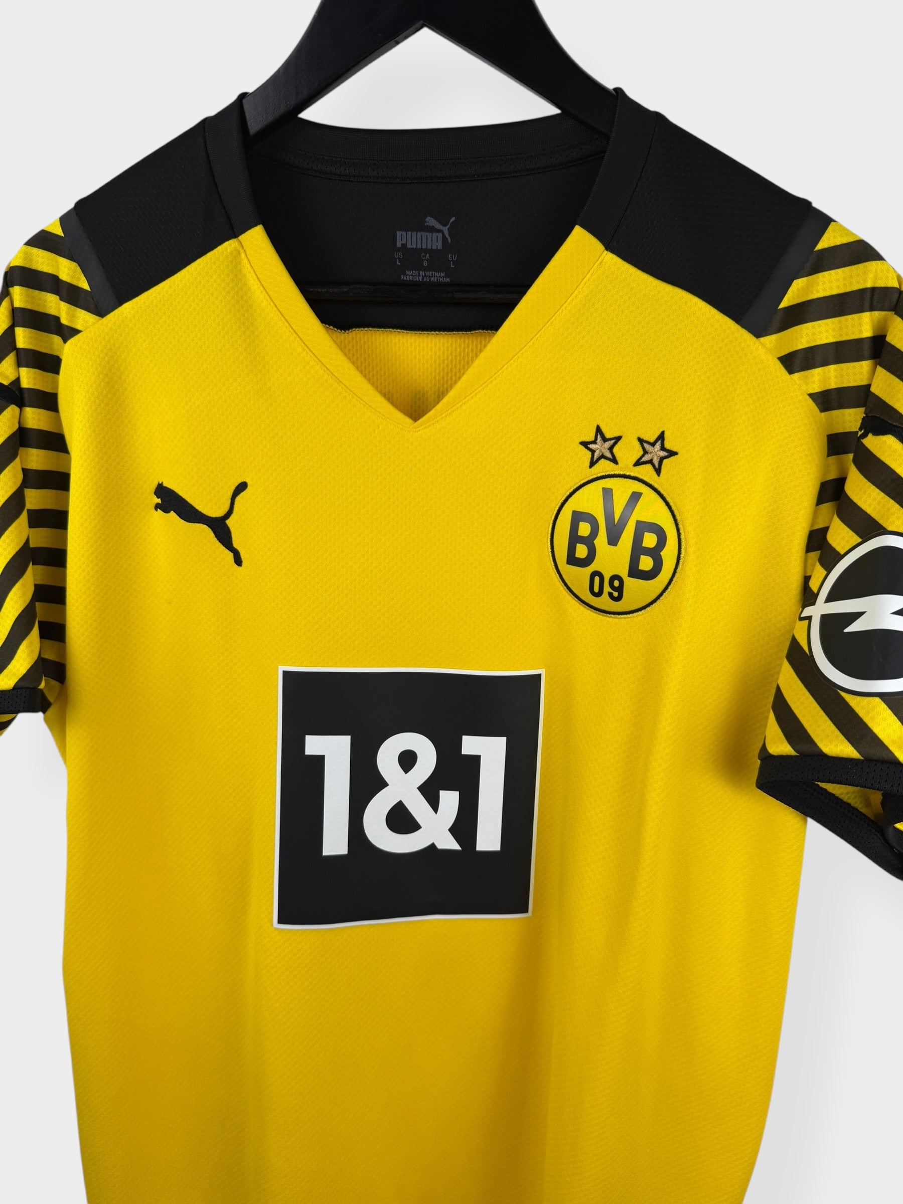 2021-22 BORUSSIA DORTMUND THUISSHIRT HAALAND #9 L