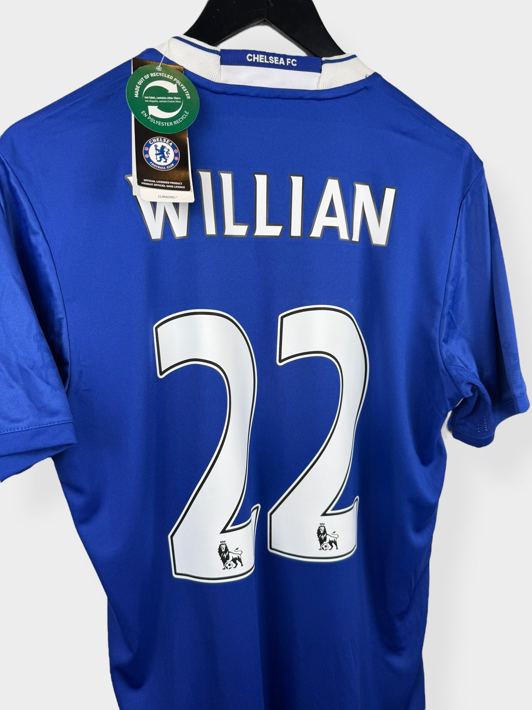 2016-17 CHELSEA HOME SHIRT WILLIAN #22 M