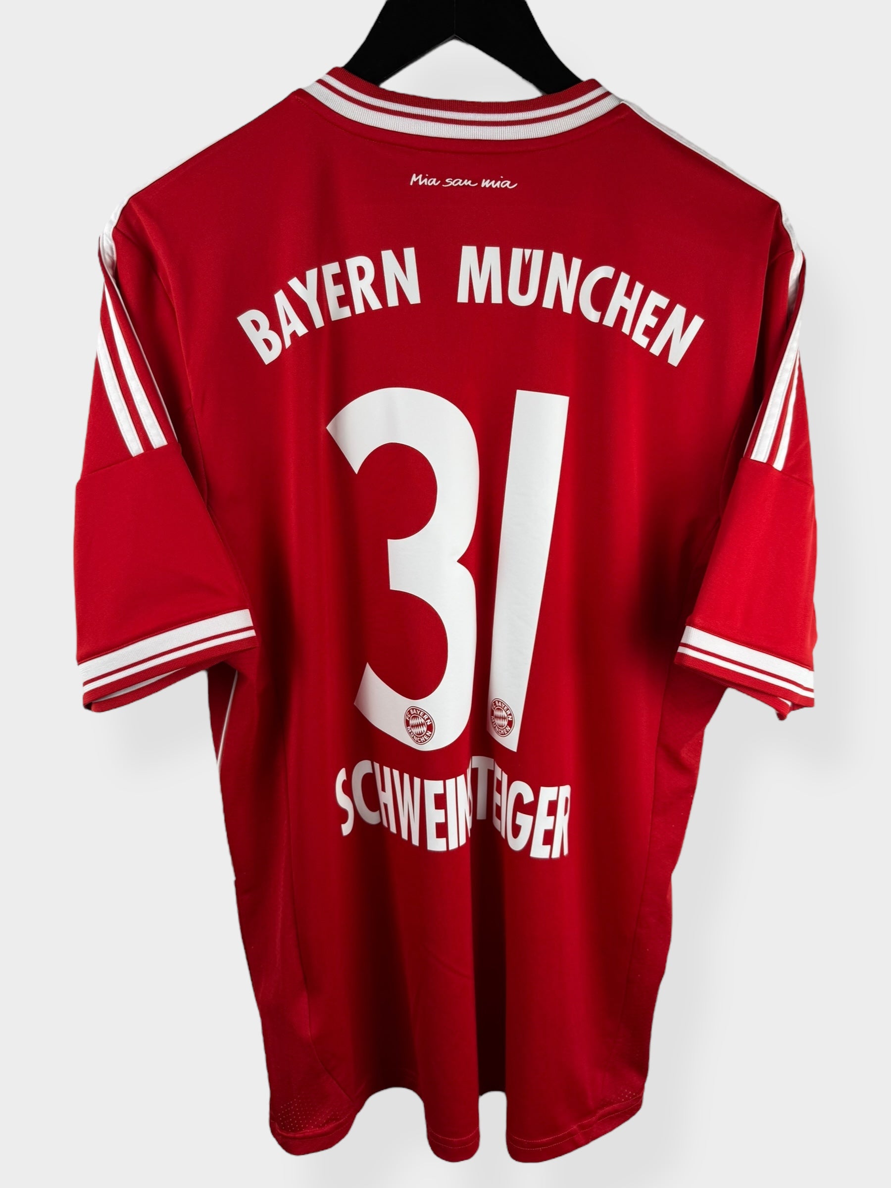 2013-14 BAYERN MÜNCHEN THUISSHIRT SCHWEINSTEIGER #31 L