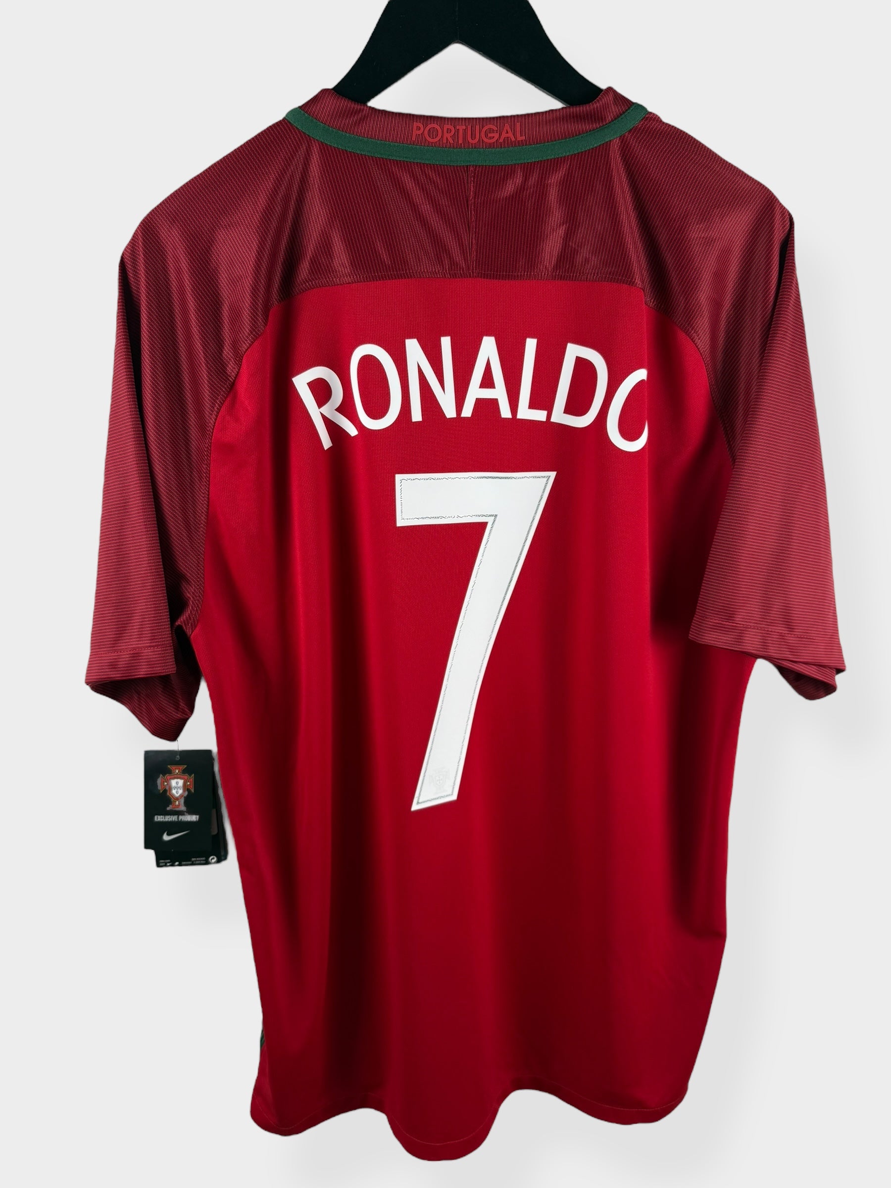 2016-17 PORTUGAL HOME SHIRT RONALDO #7 XL