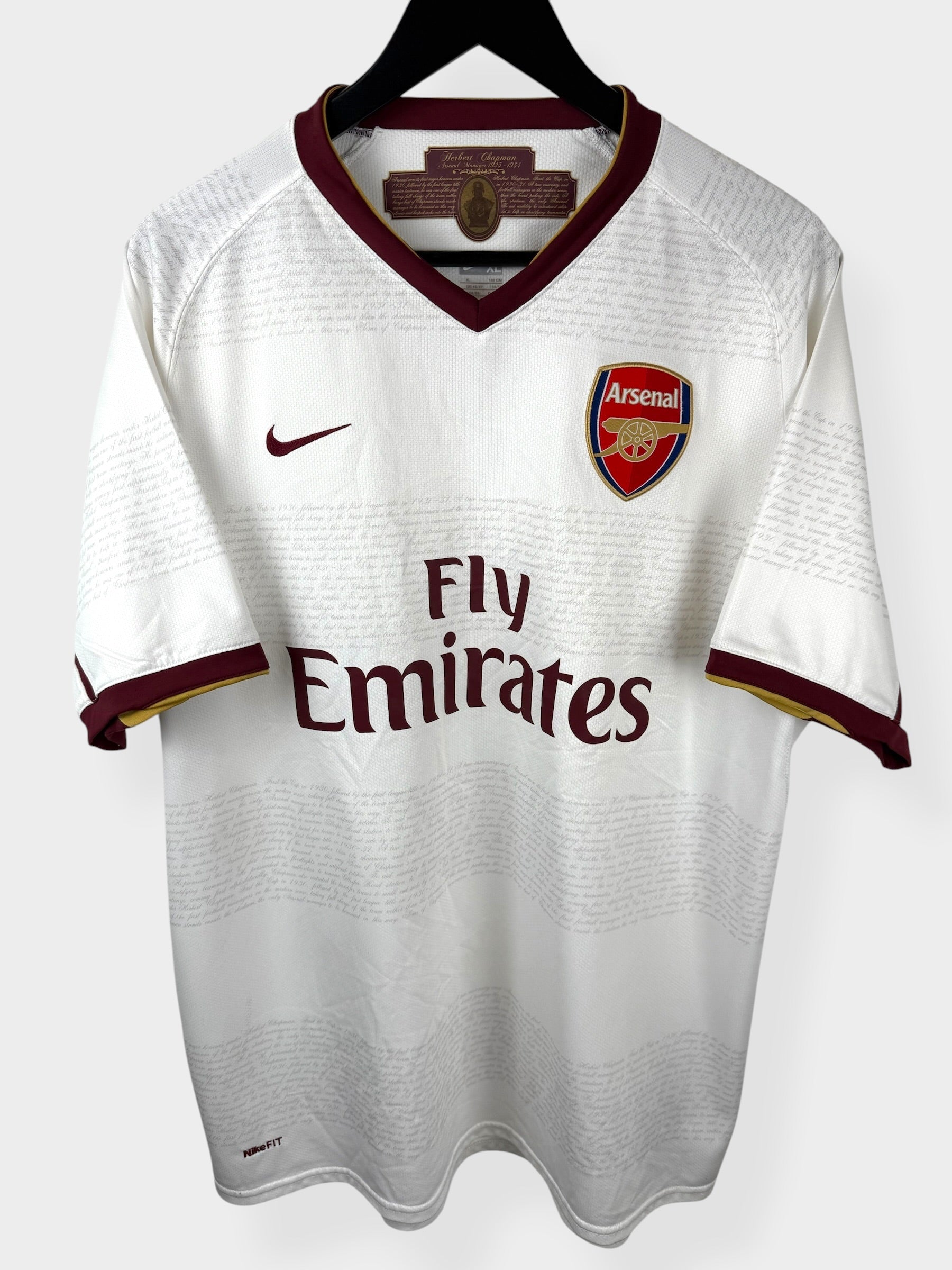 2007-08 ARSENAL AWAY SHIRT XL