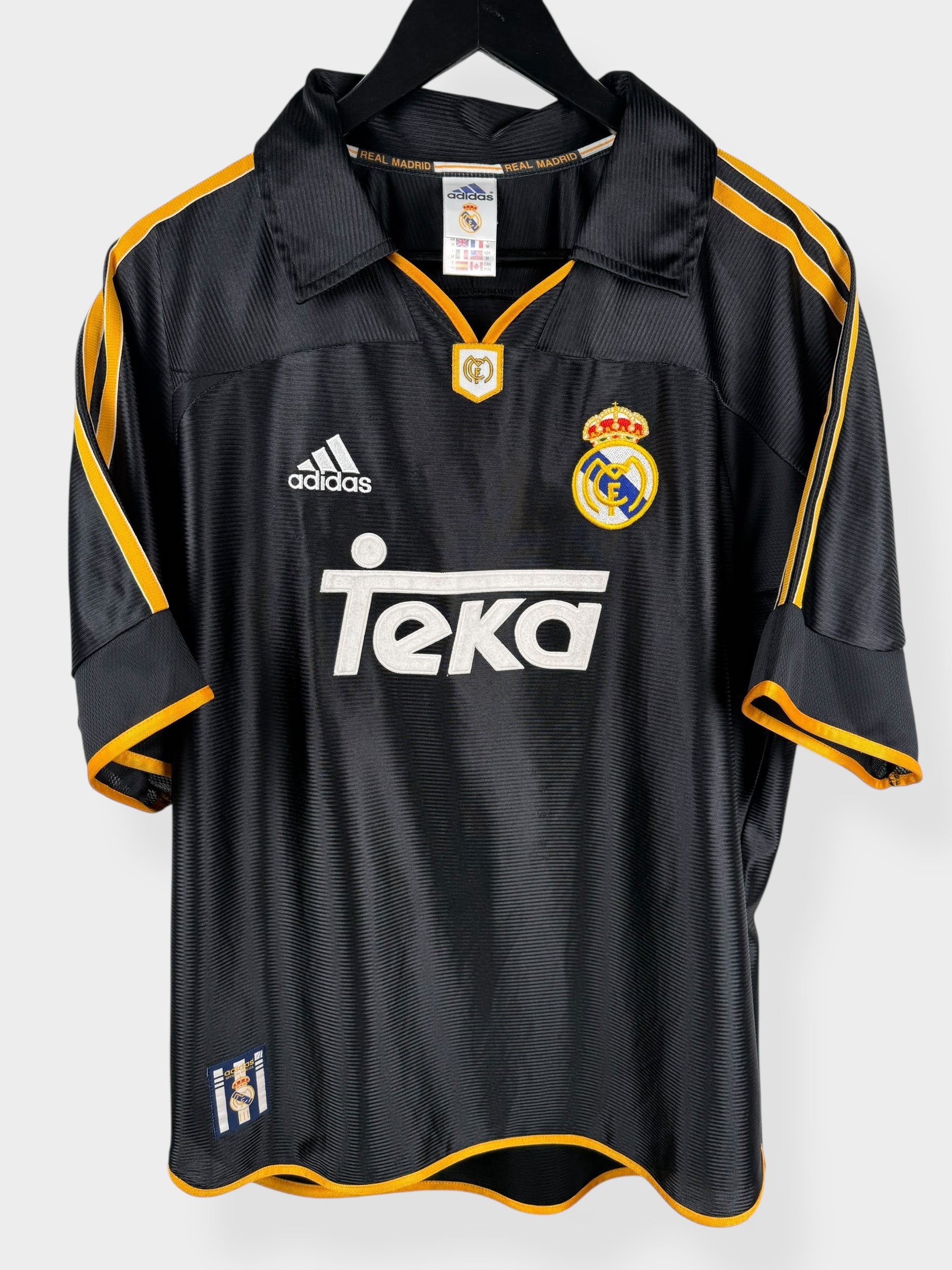 1999-00 REAL MADRID AWAY SHIRT M
