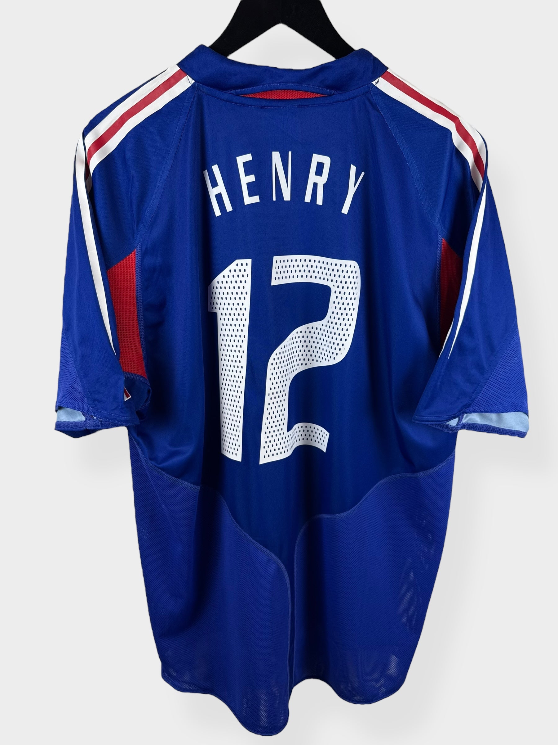 2004-06 FRANCE HOME SHIRT HENRY #12 XL - 641768