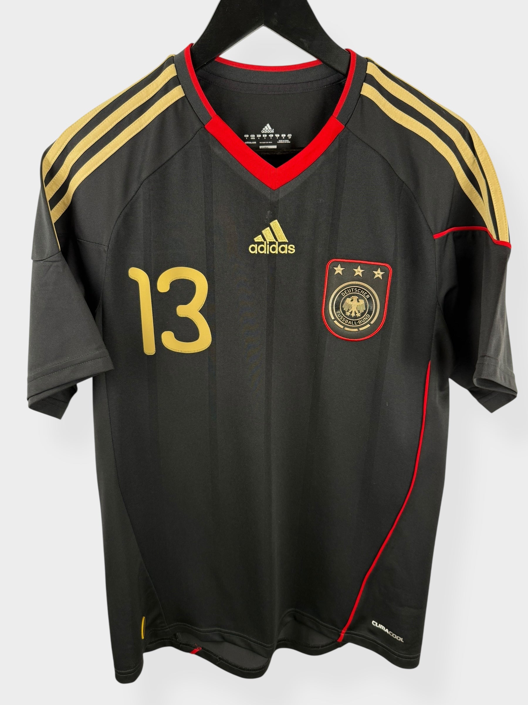 2010-11 DEUTSCHLAND AUSWÄRTSTRIKOT MÜLLER #13 S
