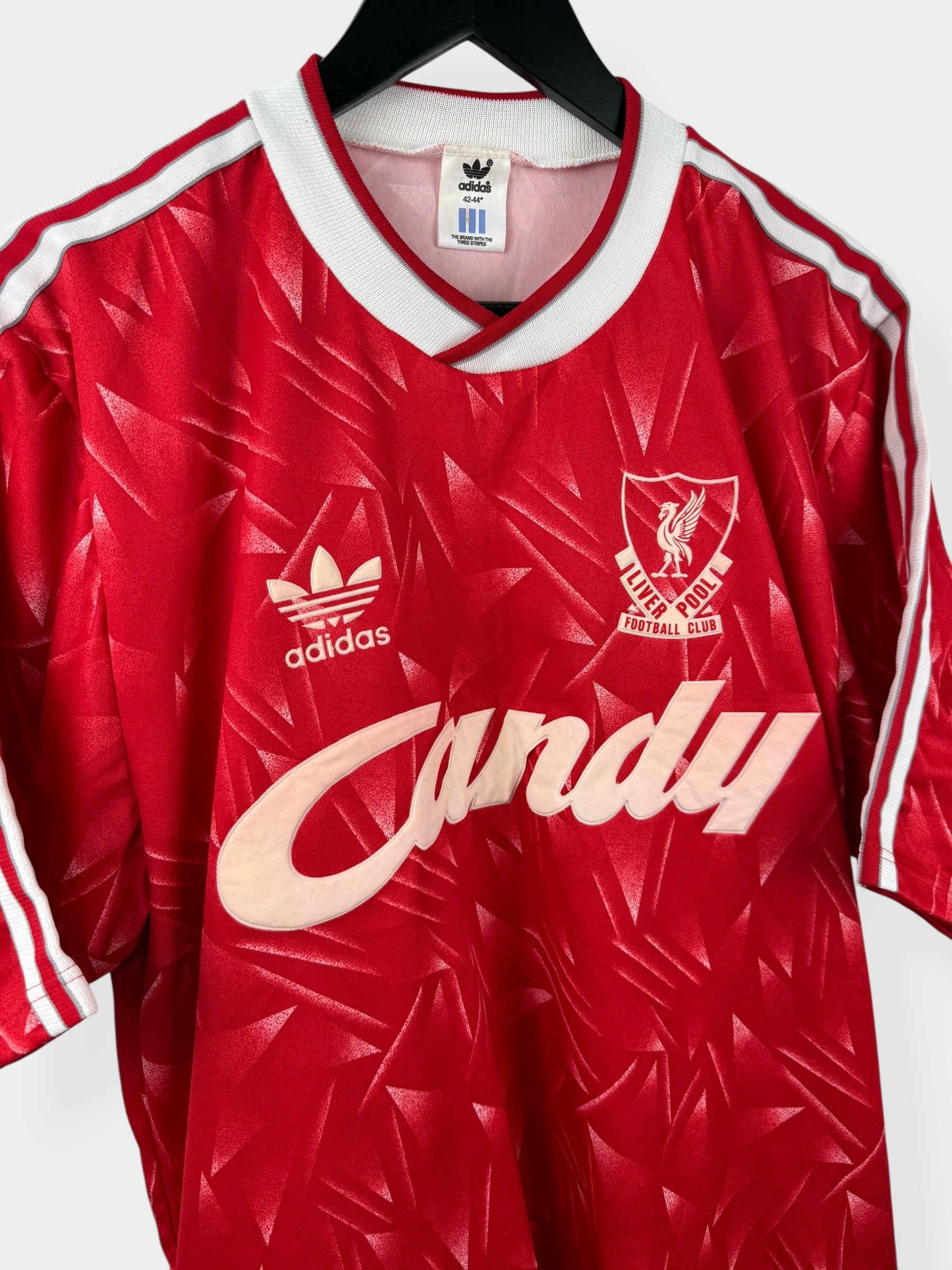 1989-91 LIVERPOOL THUISSHIRT L
