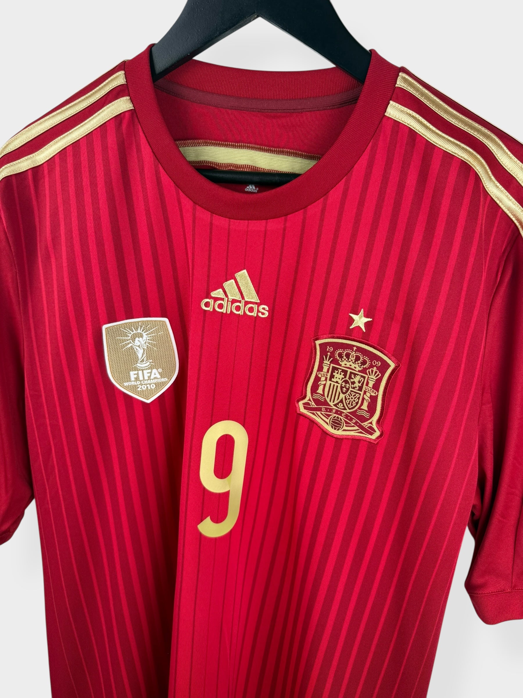 2014-15 SPAIN HOME SHIRT TORRES #9 L - Authentic Football Club