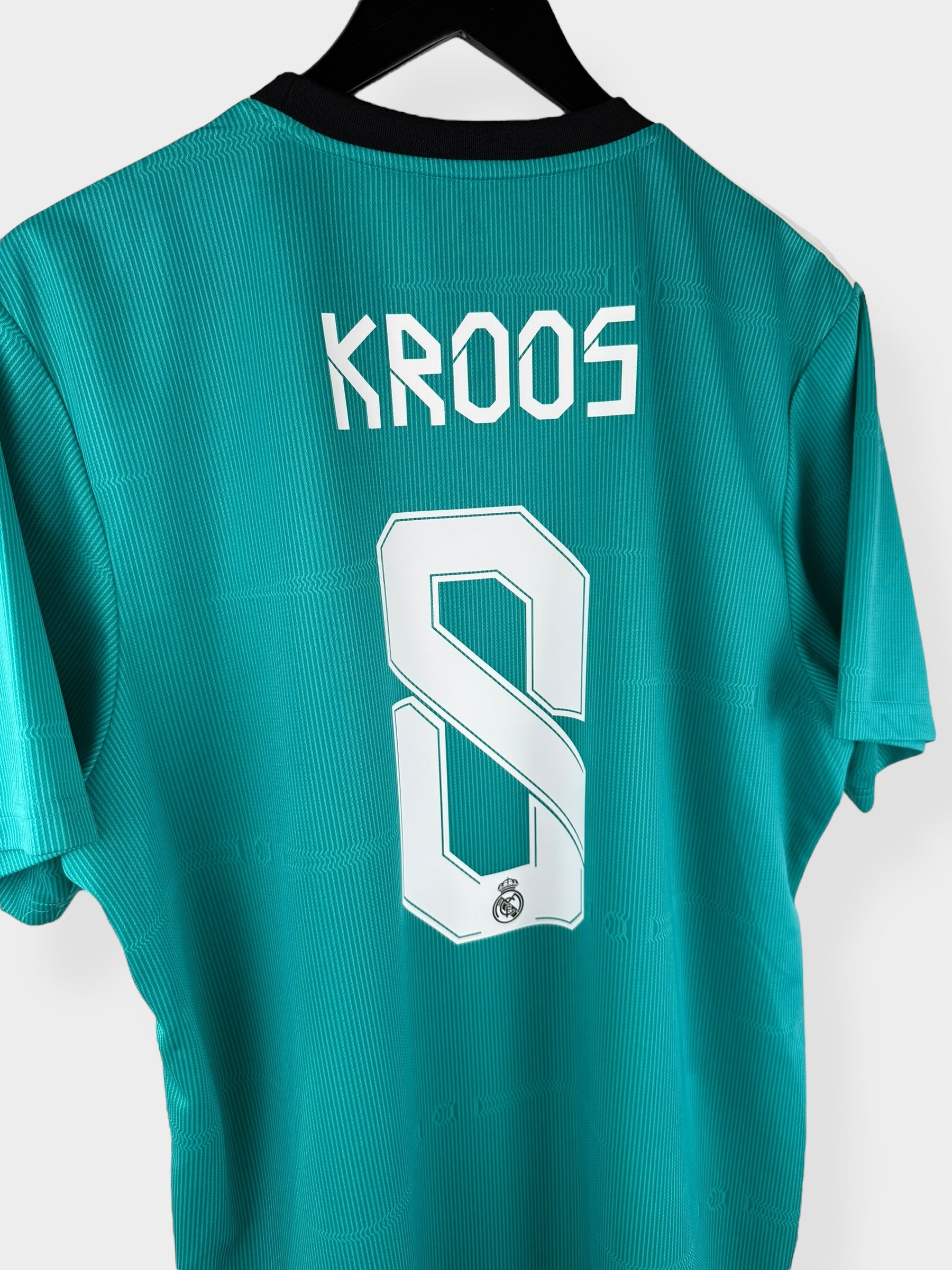 2021-22 REAL MADRID DERDE SHIRT KROOS #8 XL
