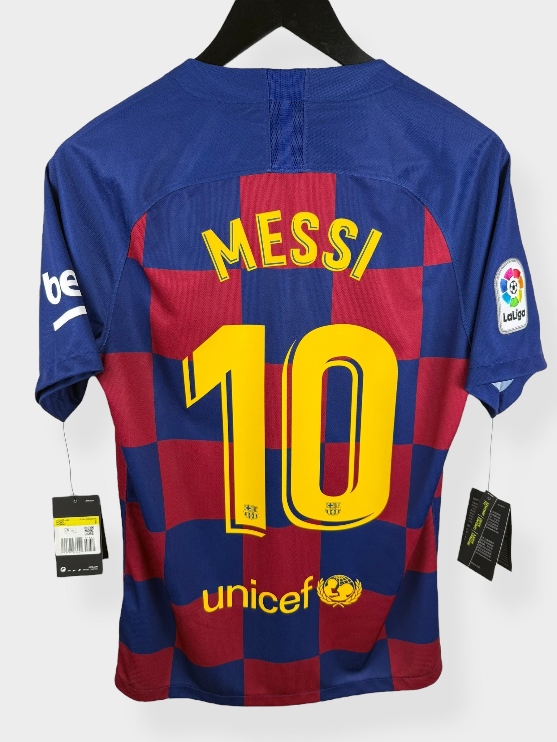2019-20 BARCELONA HOME SHIRT MESSI #10 S