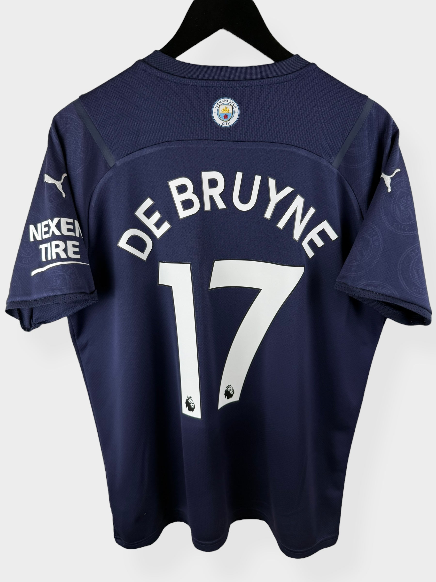 2021-22 MANCHESTER CITY THIRD SHIRT DE BRUYNE #17 L