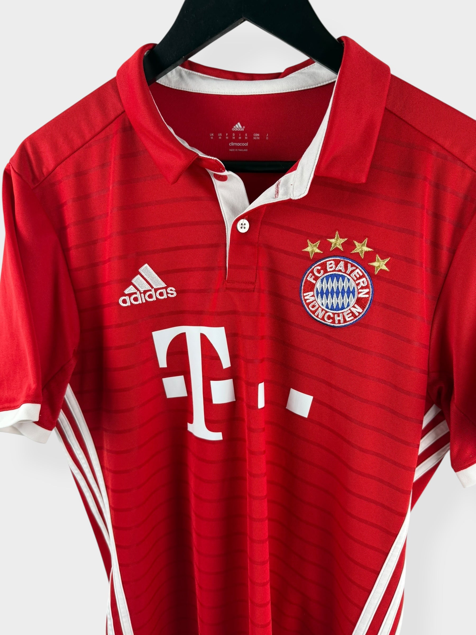 2016-17 BAYERN MUNICH HOME SHIRT RIBERY #7 M